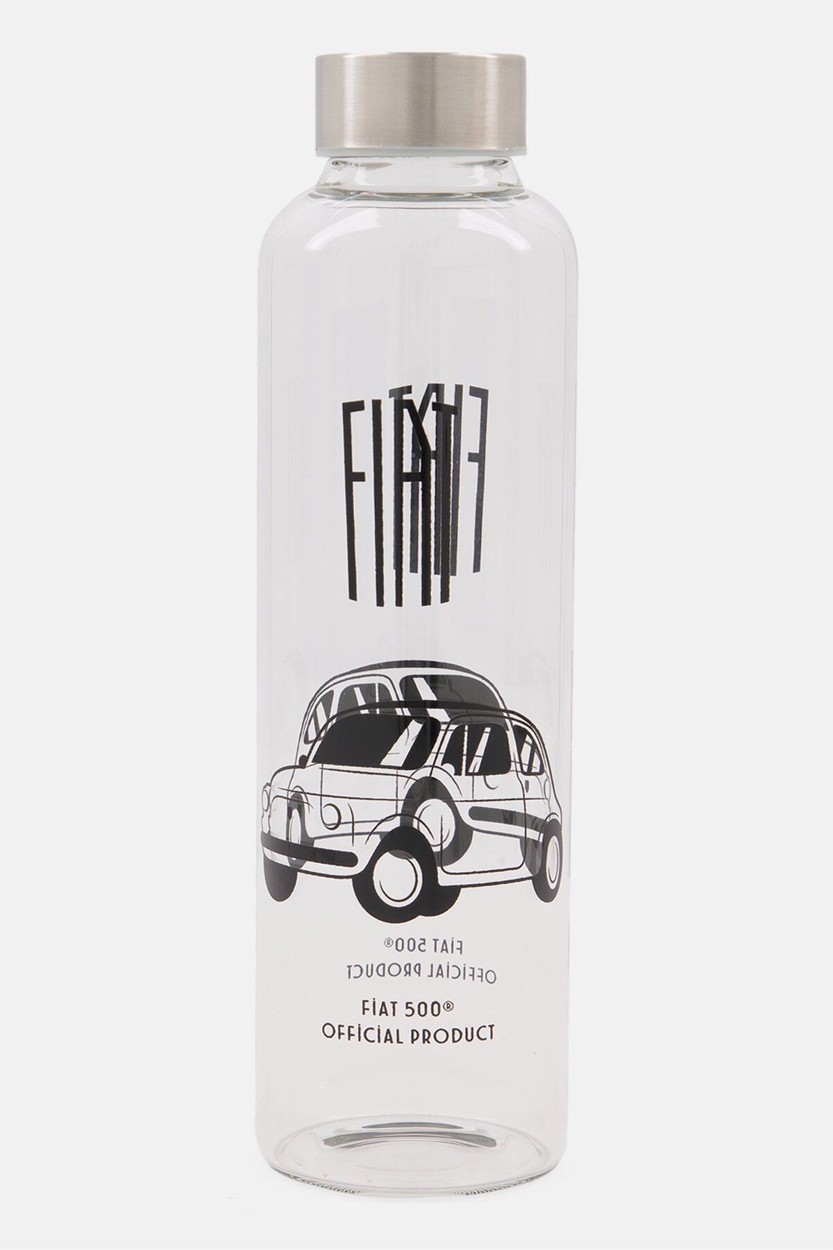 Fiat 500-Retro Bottle 500 ml With Case, Assorted 1
