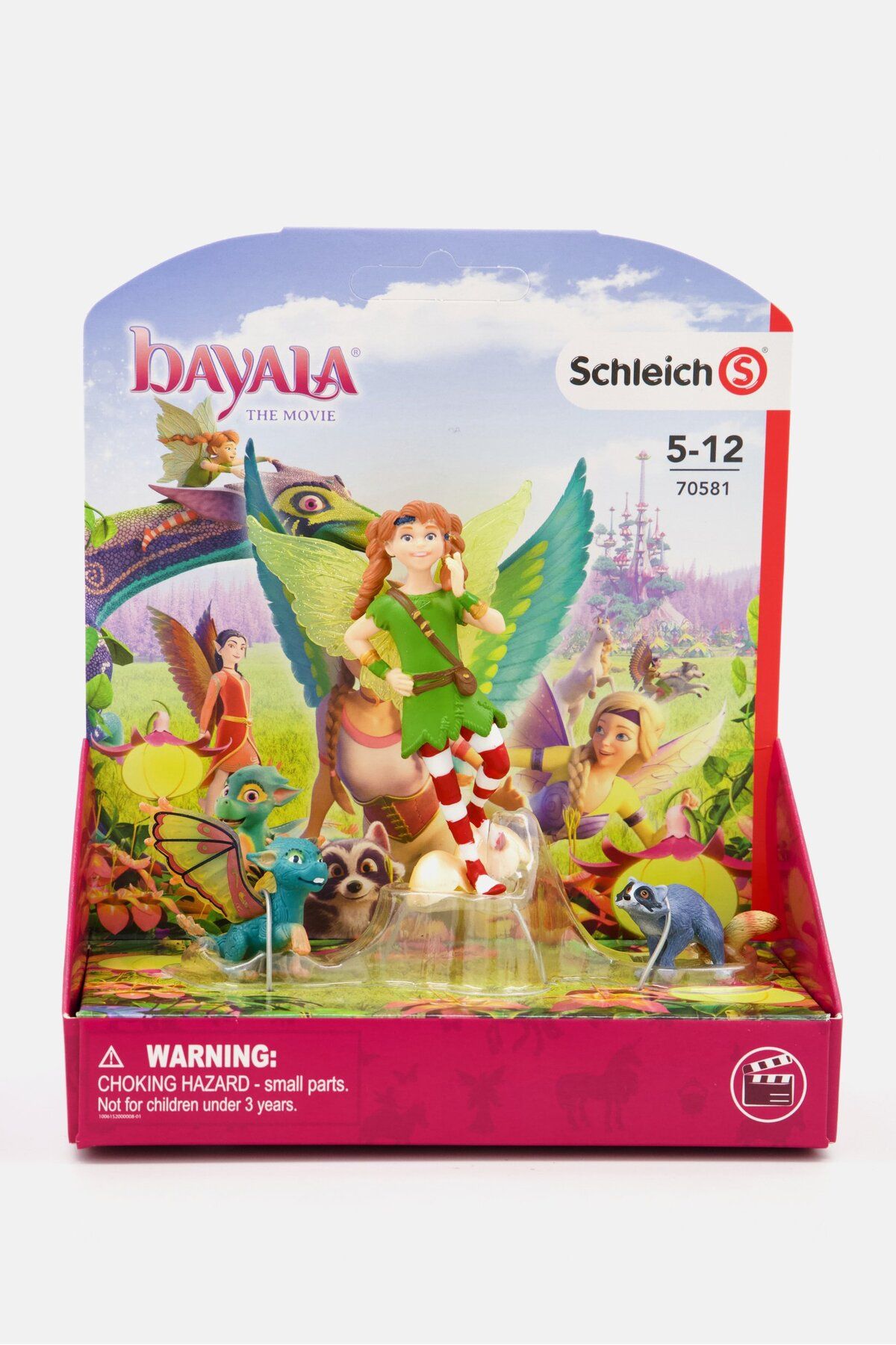 SCHLEICH-Movie Marween With Nugur And Piuh Toy Figure Set, Green Combo 1