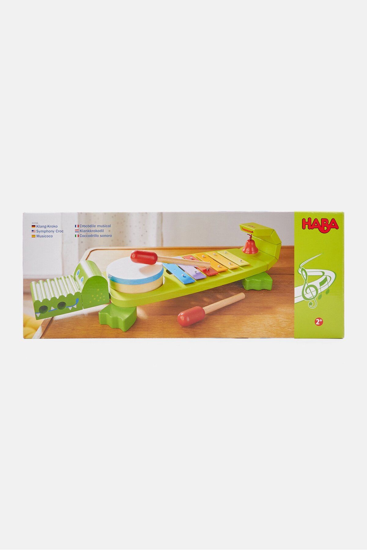 Haba-Symphony Croc Toys, Lime Combo 1