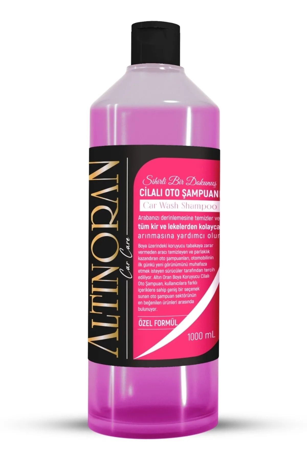 Altınoran Cilalı Pink Oto Şampuanı 1000 ML