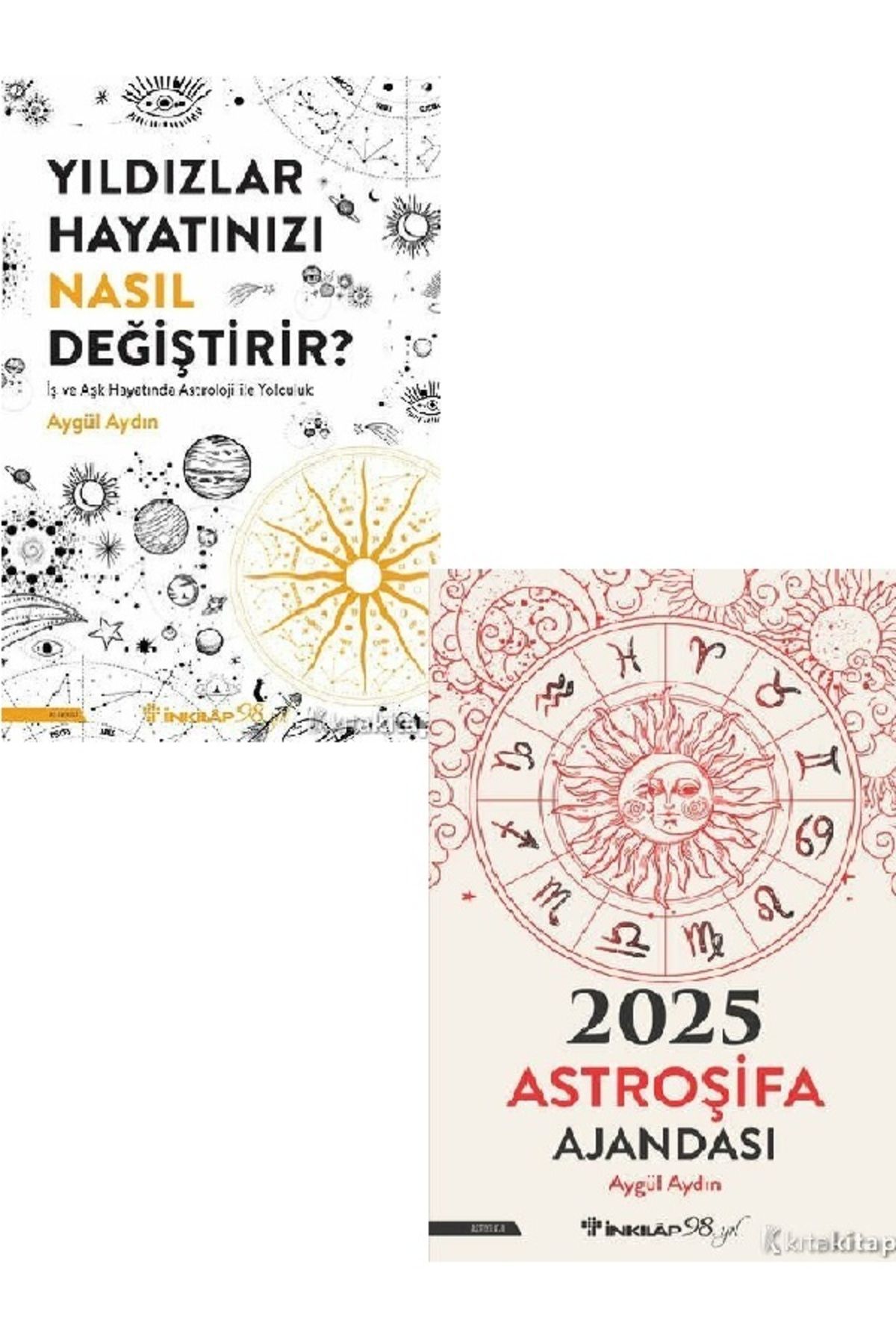 Destek Yayınları Aygül Aydın-2025 Astroşifa Ajandası-Yıldızlar Hayatınızı Nasıl Değiştirir? 2 KİTAP (ÜCRETSİZ KARGO)