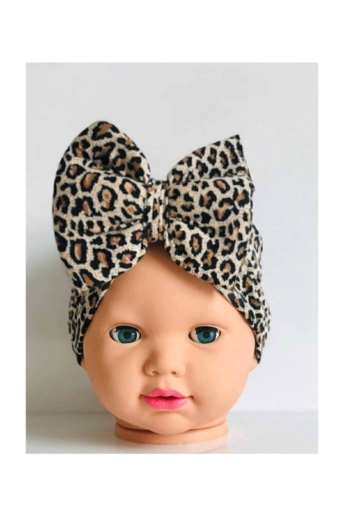 Albimama Kurdelalı Çift Katlı Bebek Bone Bandana fotoğrafı 2 (önizleme)