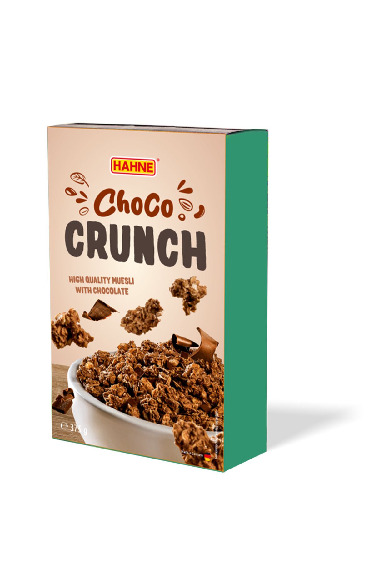 Hahne Choco Crunch 375 Grams - HAHNE Çikolatalı Çıtır Müsli 375 Gram