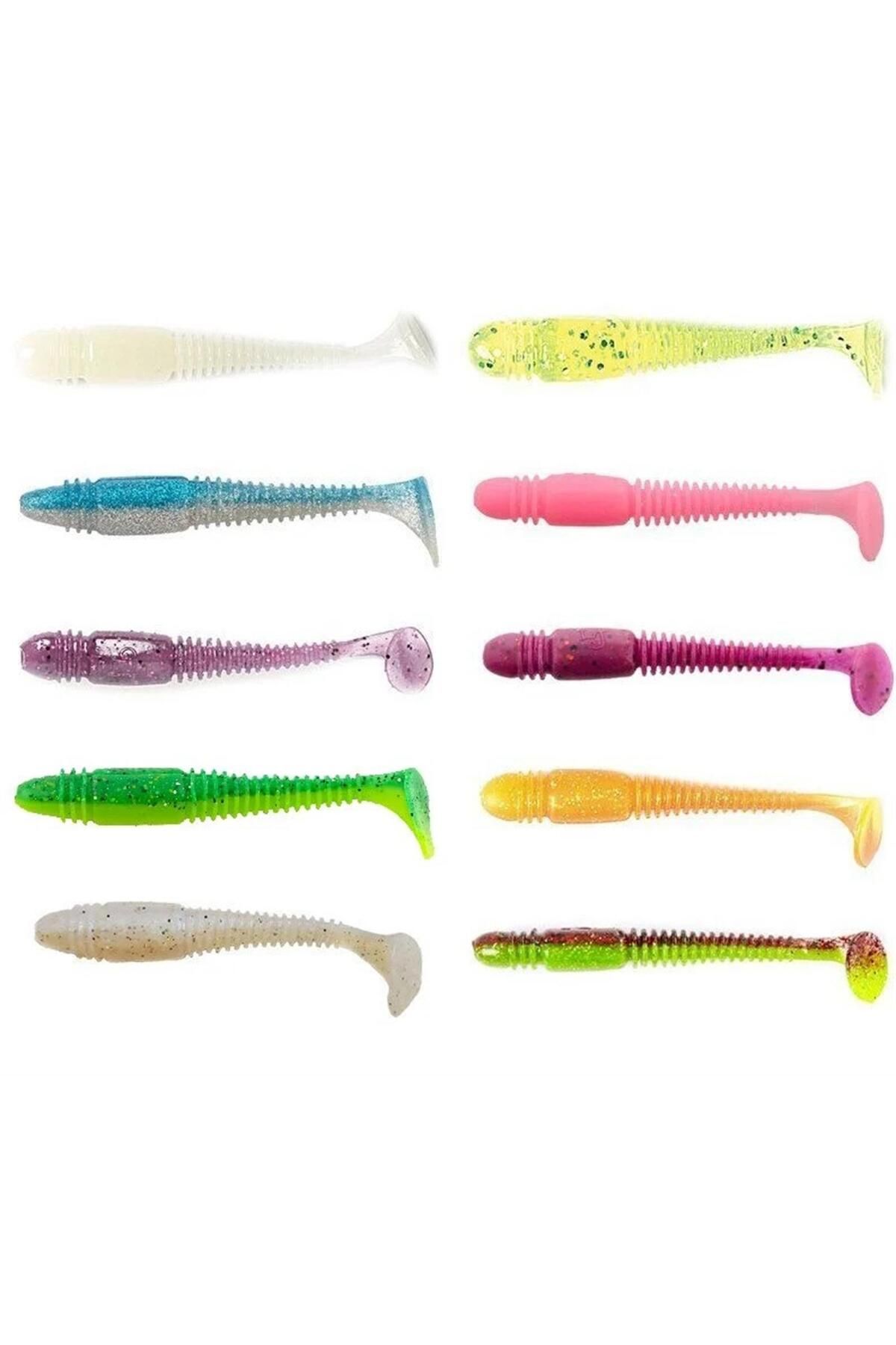 LUCKY JOHN Tioga Fat 3.9'' (9.91 CM) 5p Silikon Yem