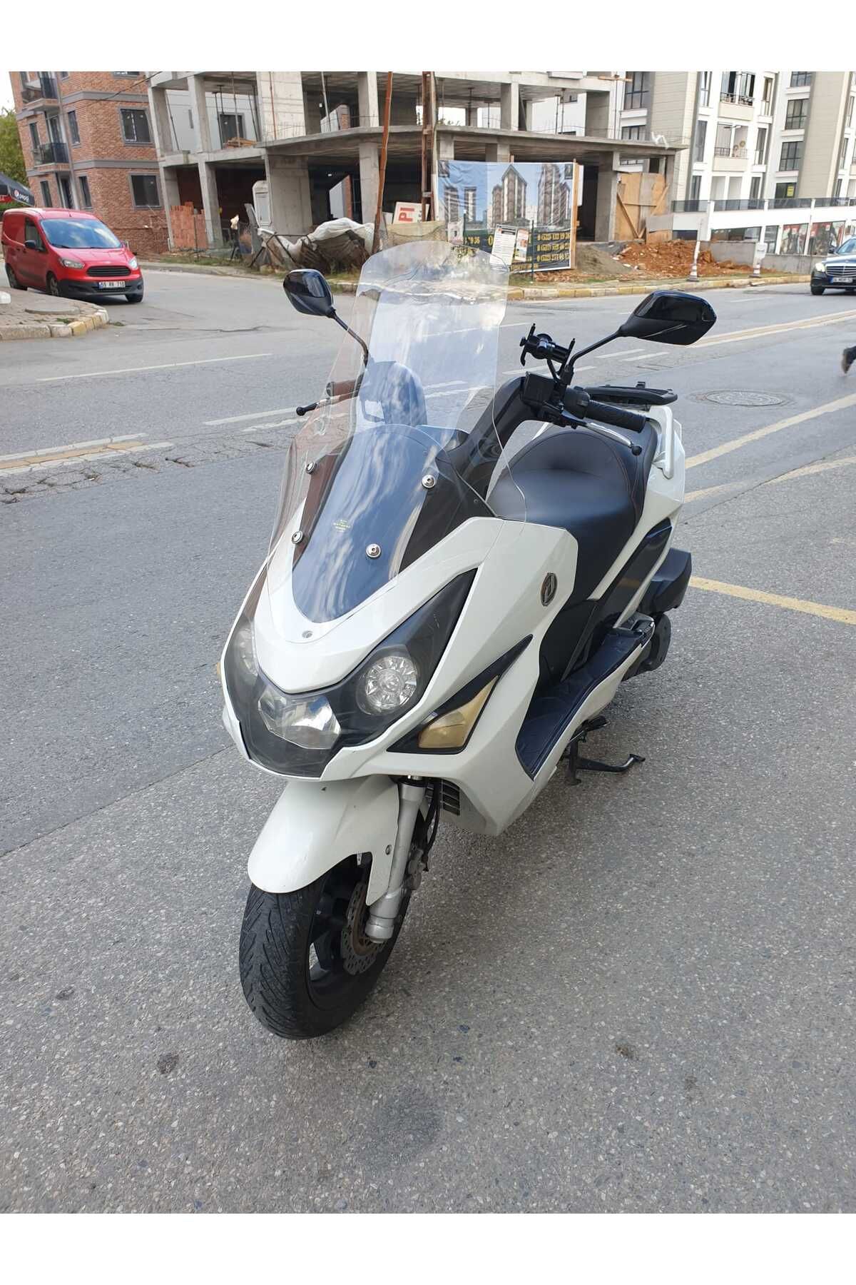 Daelim S3 Advance Siperlik Ön Cam 2010-2018 Model 77cm Şeffaf Renkli 4mm