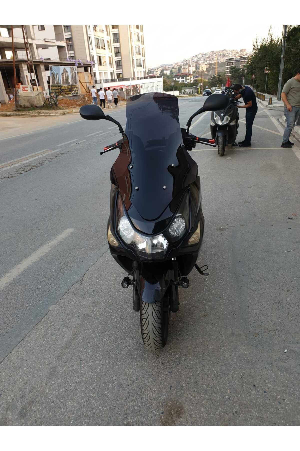 Daelim S3 Advance Siperlik Ön Cam 2010-2018 Model 77cm Siyah Renkli 4mm