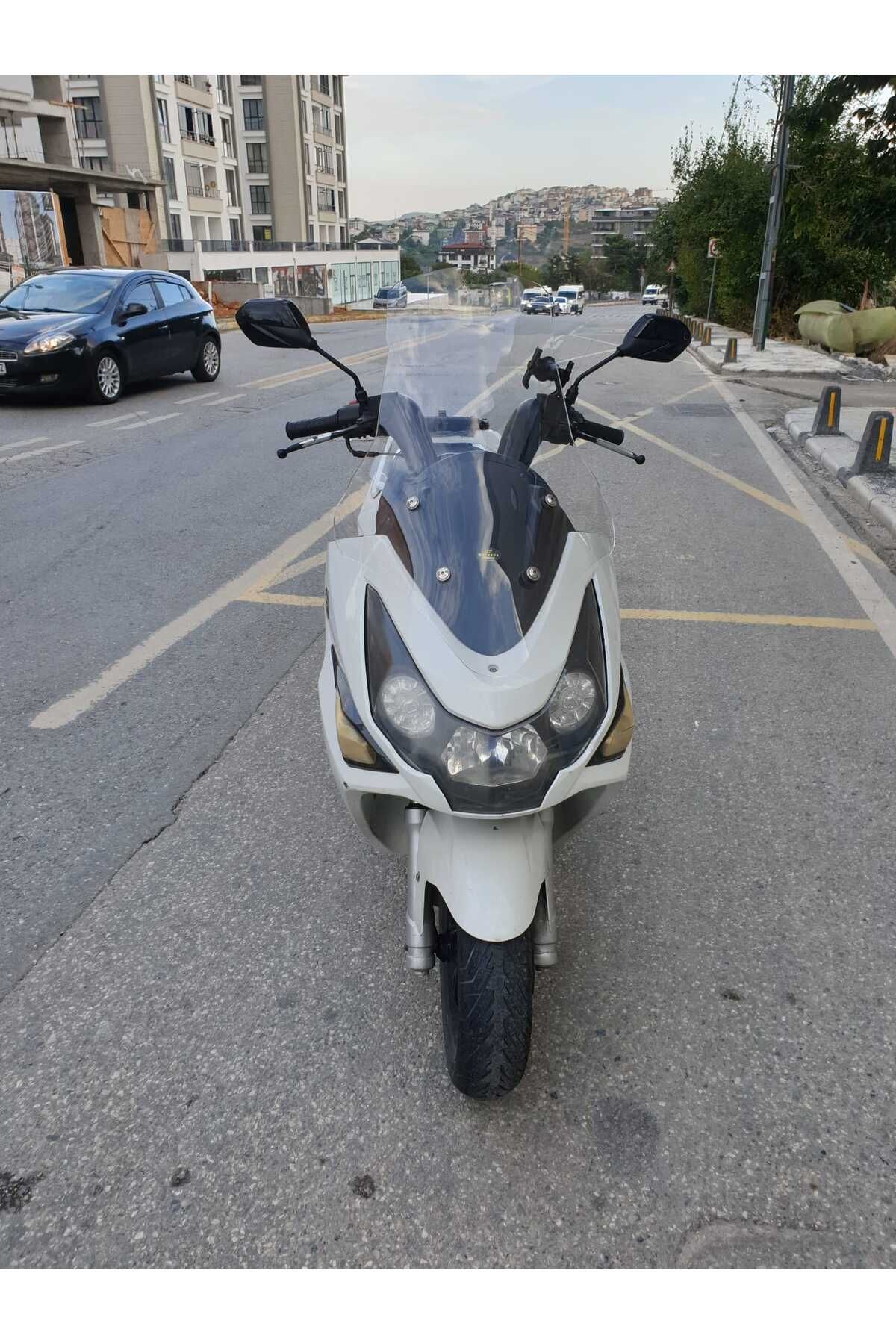 Daelim S3 Advance Siperlik Ön Cam 2010-2018 Model 77cm Şeffaf Renkli 4mm
