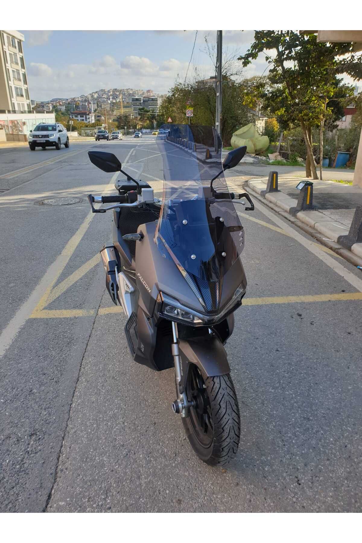 Falcon Trex 188 Siperlik Ön Cam 2022-2025 Model 75cm Füme Renkli 4mm UZUN CAM