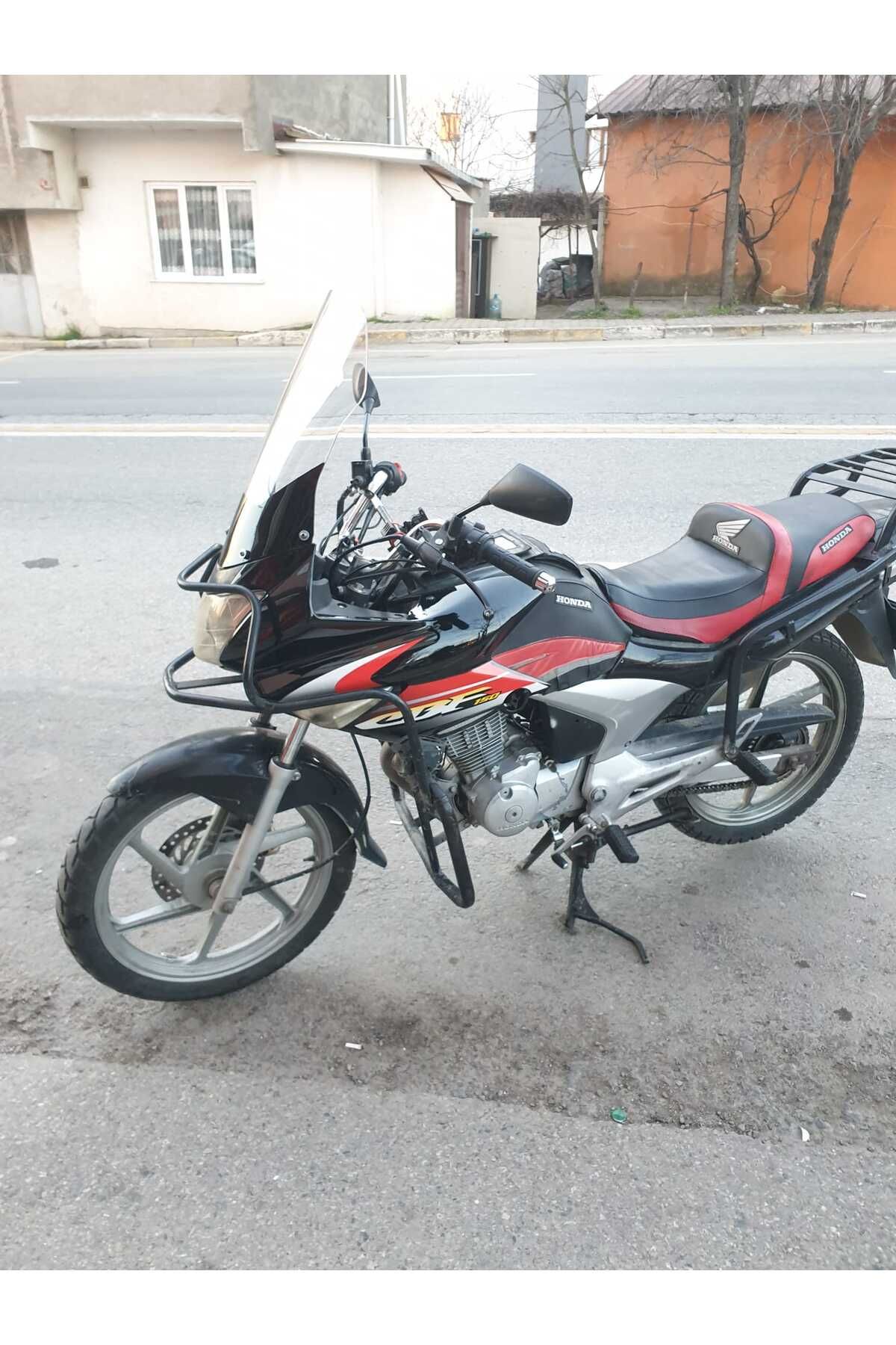 Honda CBF 150 Siperlik Ön Cam 2005 2017 Model 51cm Şeffaf Renkli 4mm