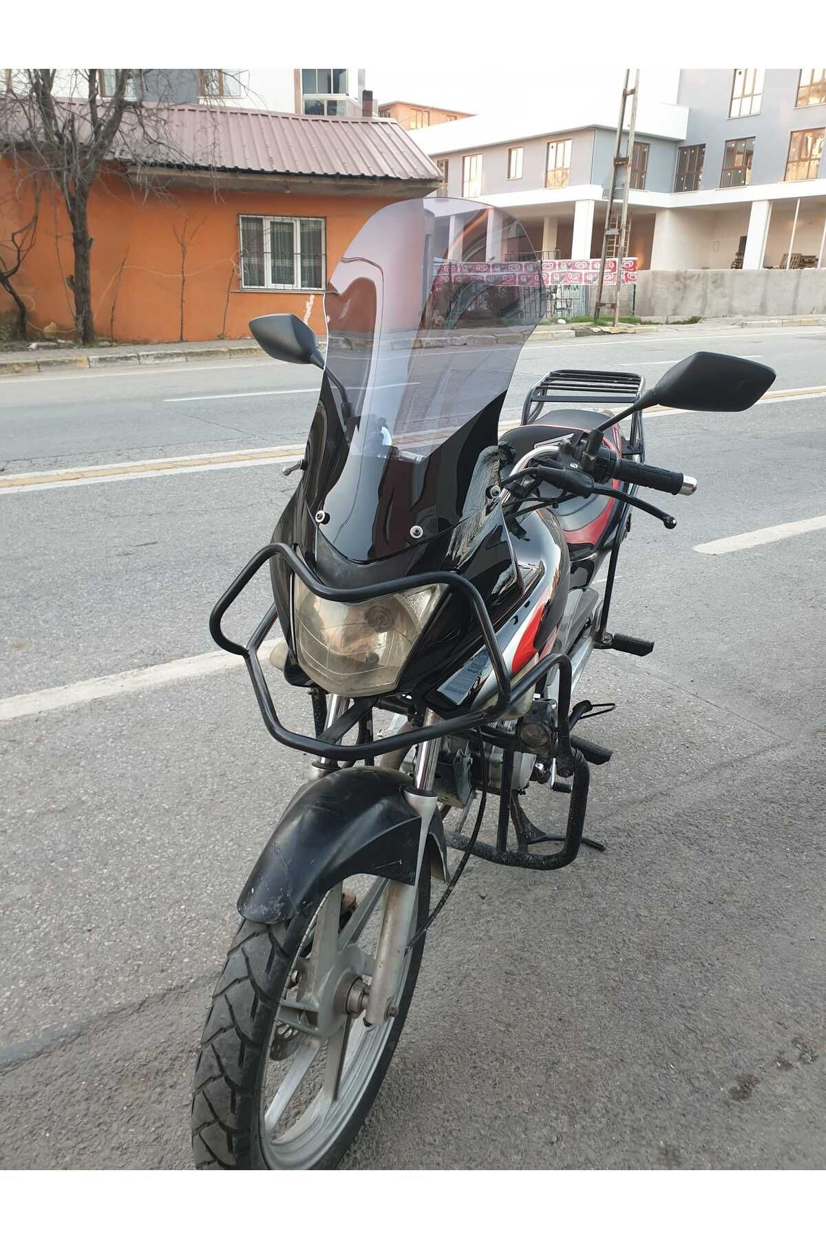 Honda CBF 150 Siperlik Ön Cam 2005 2017 Model 51cm Füme Renkli 4mm