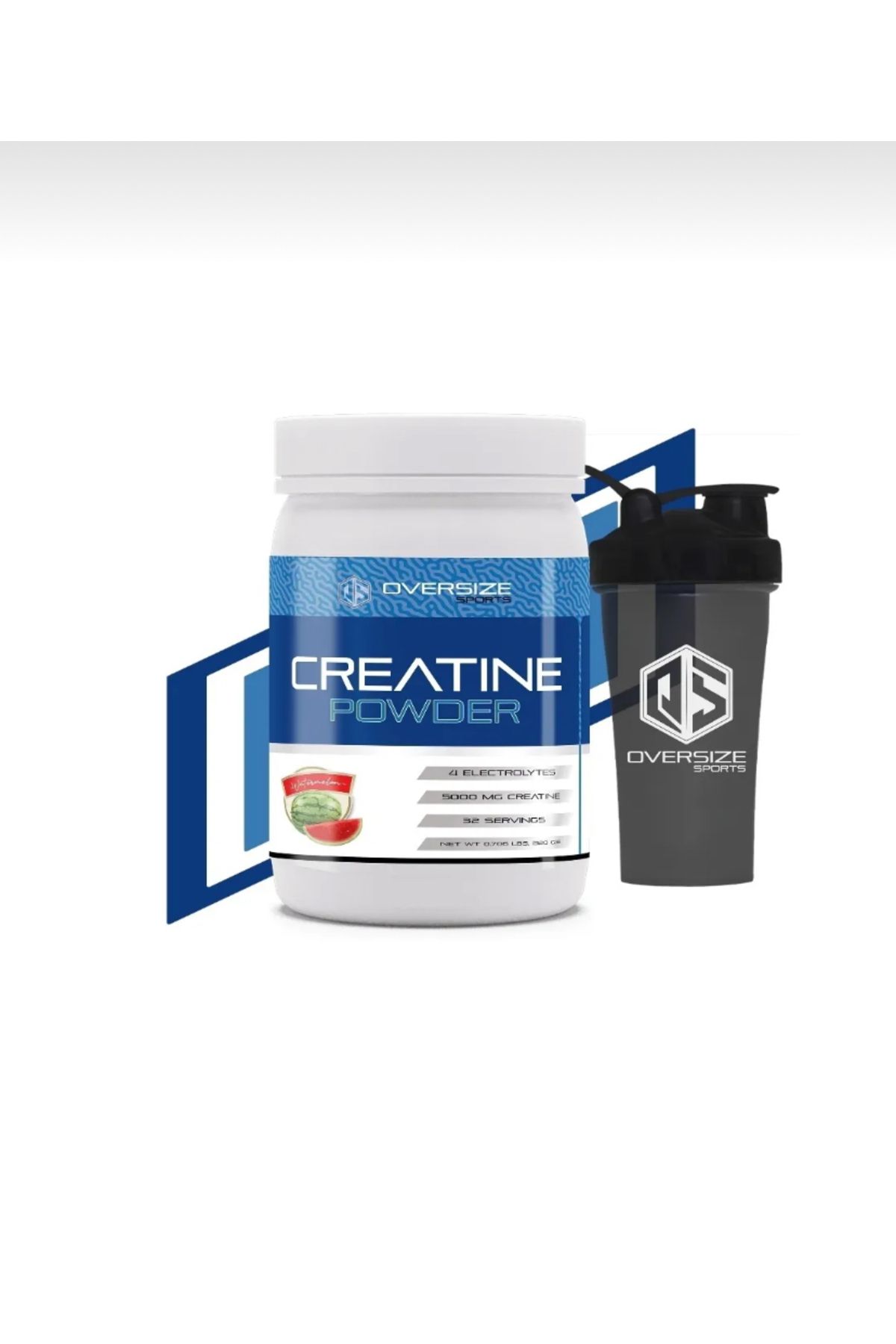 Oversize Nutrition Creatine Powder Karpuz 320g 32 Servis