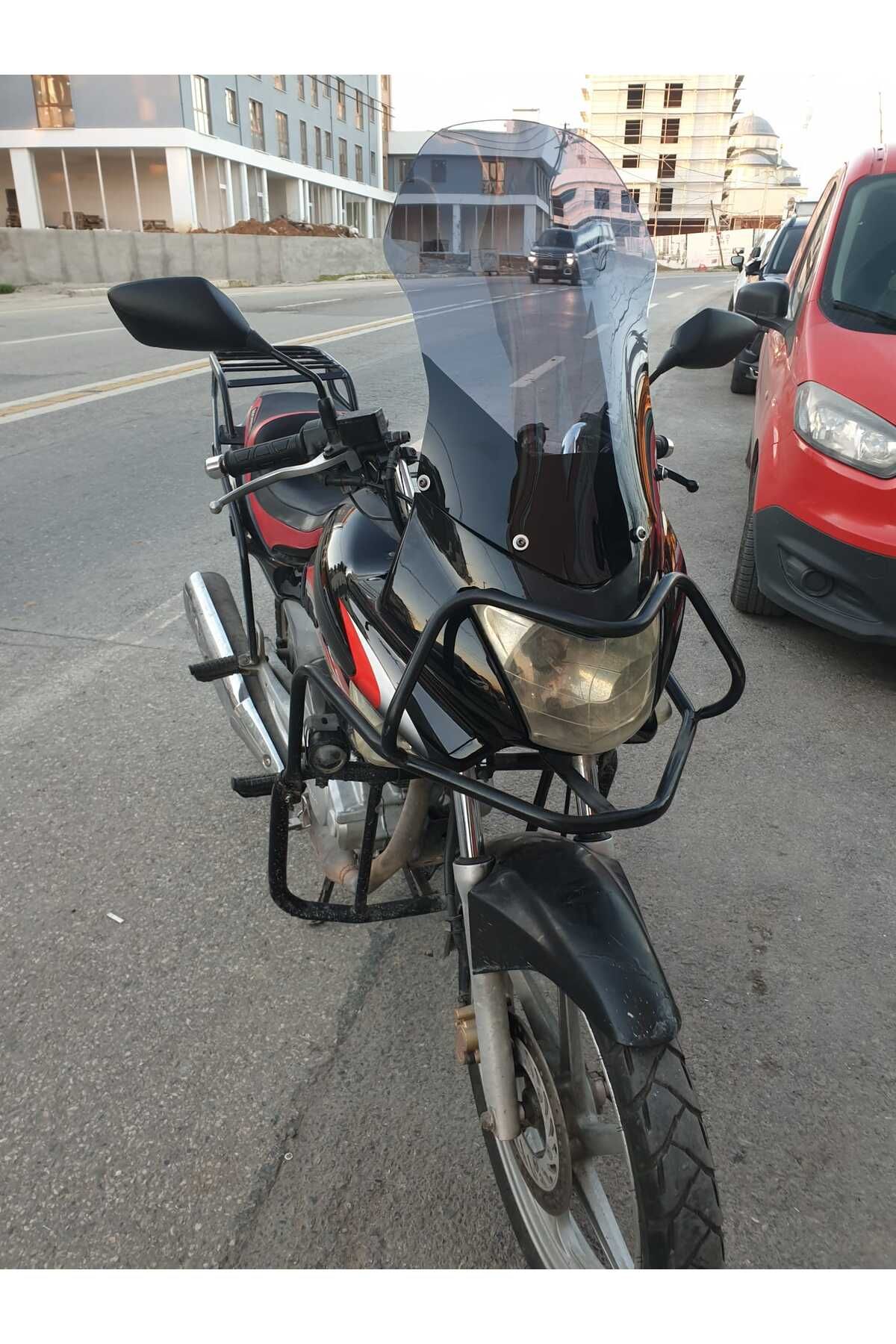 Honda CBF 150 Siperlik Ön Cam 2005 2017 Model 51cm Füme Renkli 4mm
