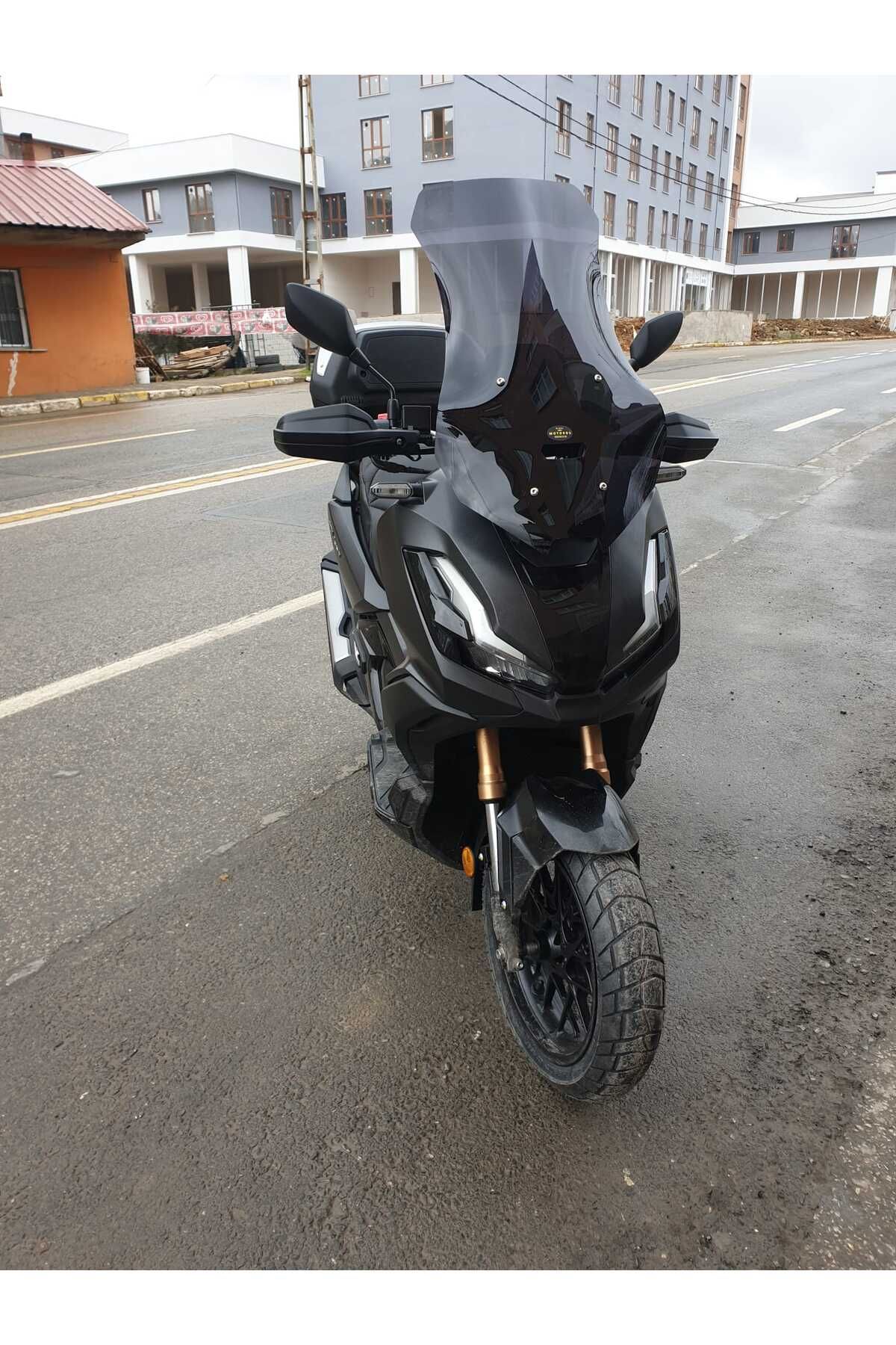 Honda Adv 350 Siperlik Ön Cam 2023-2025 Model 72cm Siyah Renkli 4mm UZUN CAM