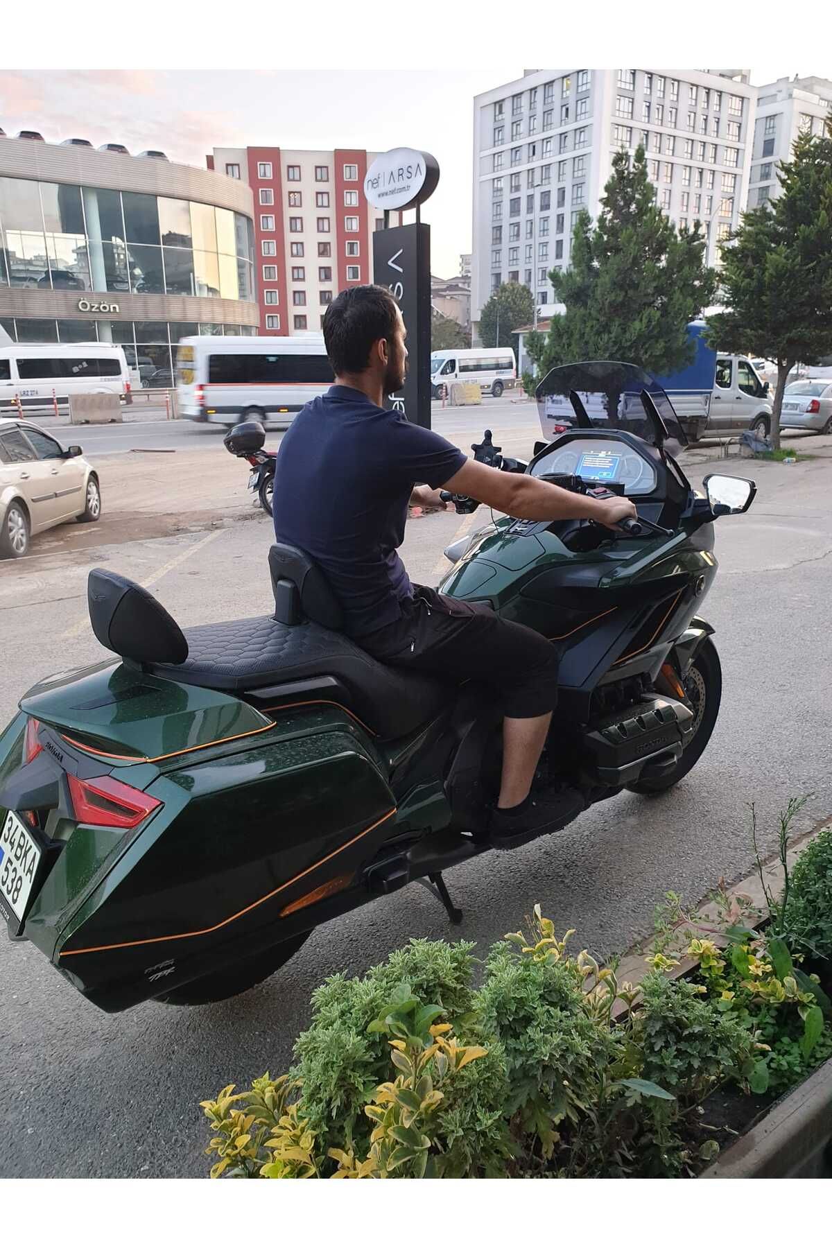 Honda Goldwing Bagger Siperlik Ön Cam 2018 2023 Model 65cm Füme Renkli 4mm UZUN BOYLU CAM