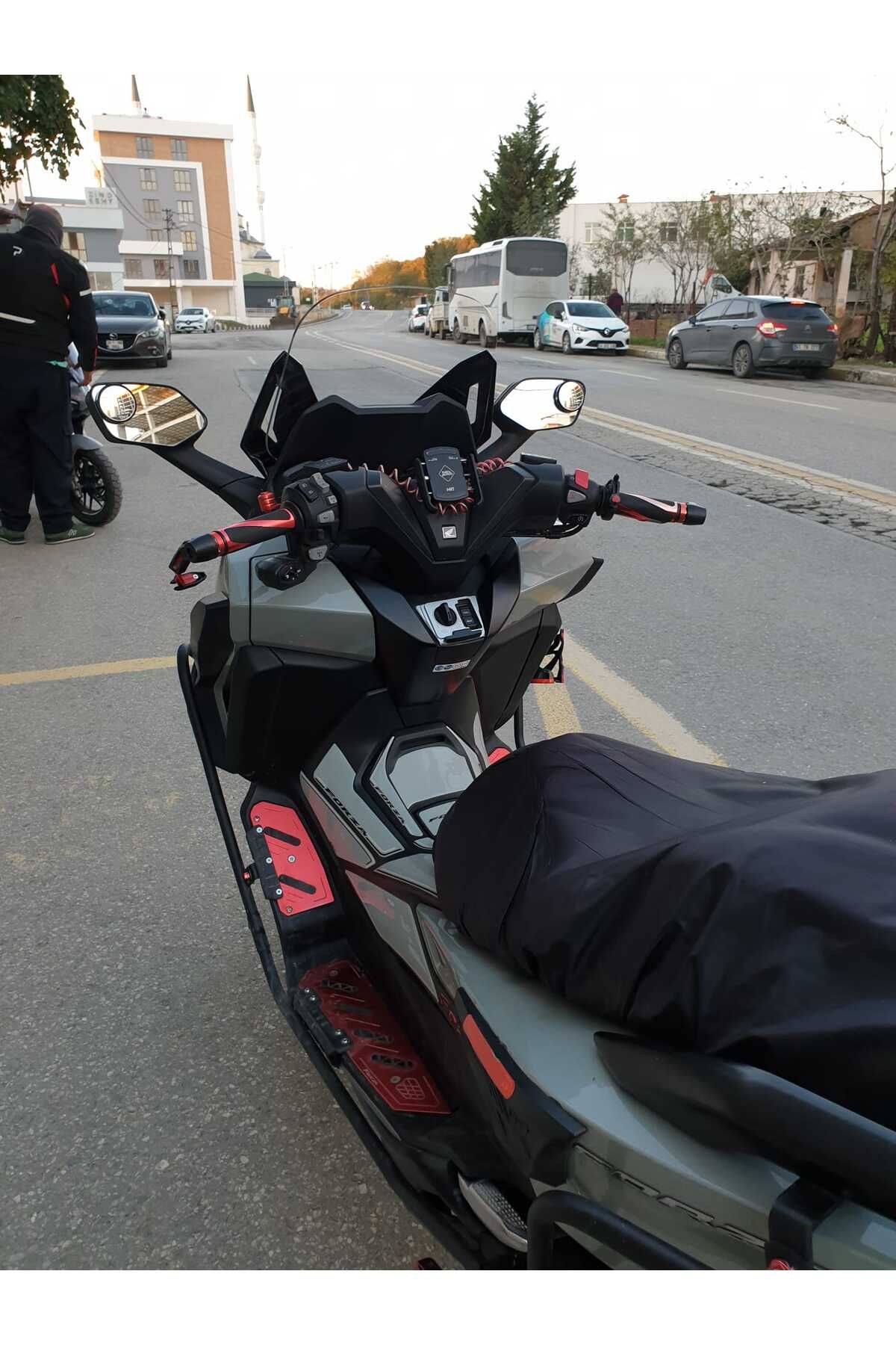 Honda Forza 250 Siperlik Ön Cam 2021-2025 Model 47cm Şeffaf Renkli 4mm BOY