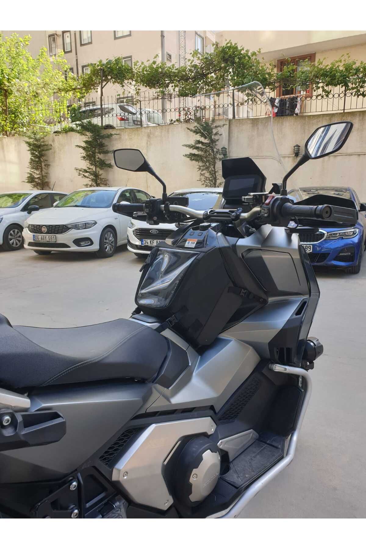 Honda X-ADV 750 Siperlik Ön Cam 2023-2025 Model 72cm Şeffaf Renkli 4mm UZUN CAM