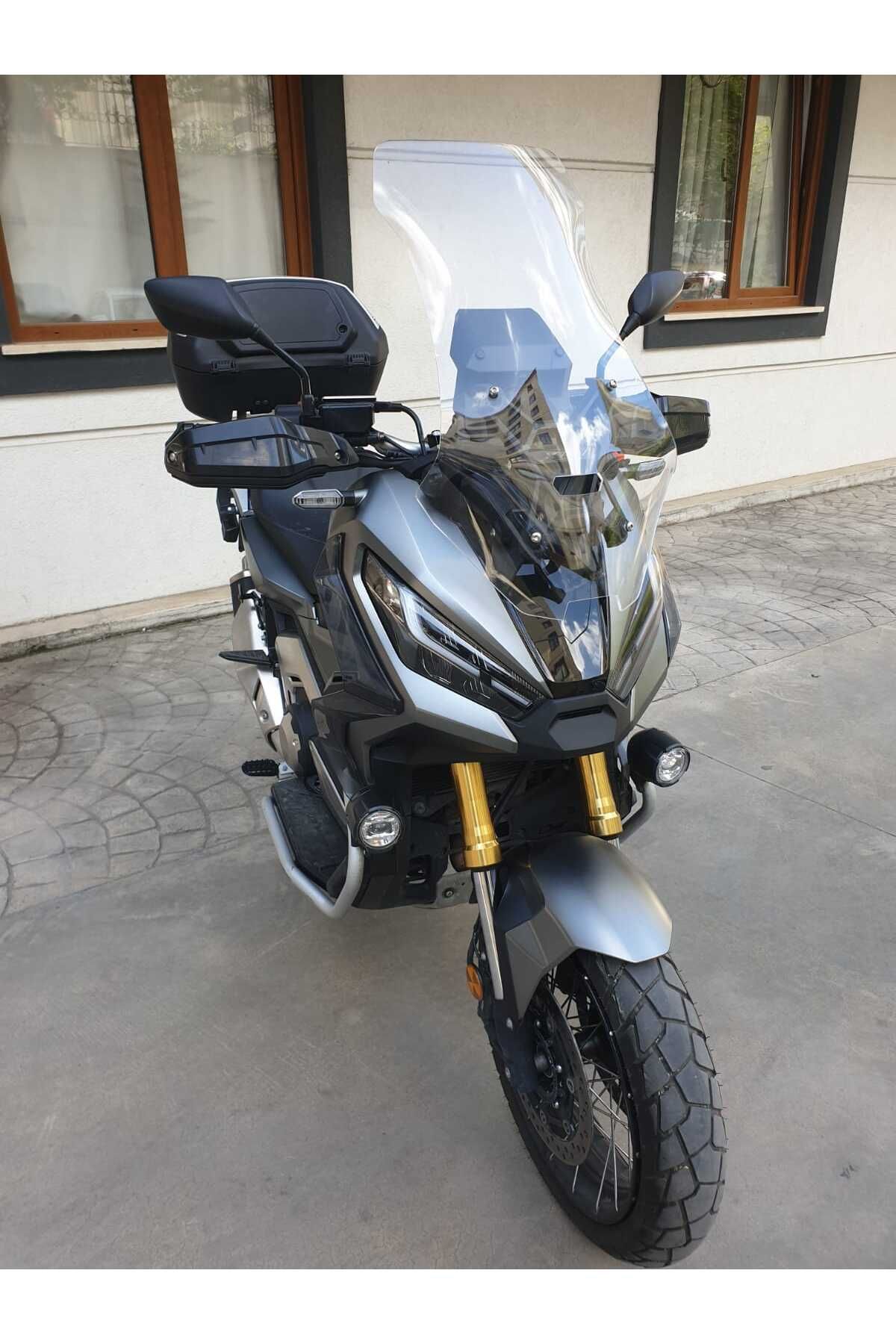 Honda X-ADV 750 Siperlik Ön Cam 2023-2025 Model 72cm Şeffaf Renkli 4mm UZUN CAM