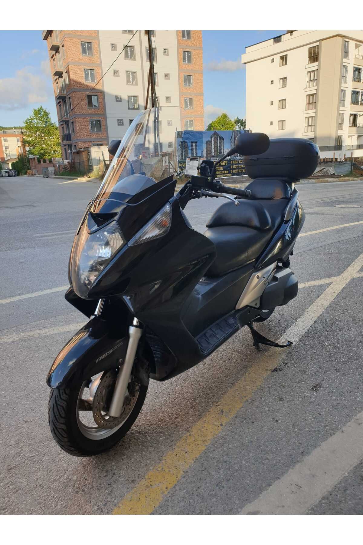 Honda Silverwing FJS 600 Siperlik Ön Cam 2004 2009 Model 52cm Şeffaf Renkli 4mm