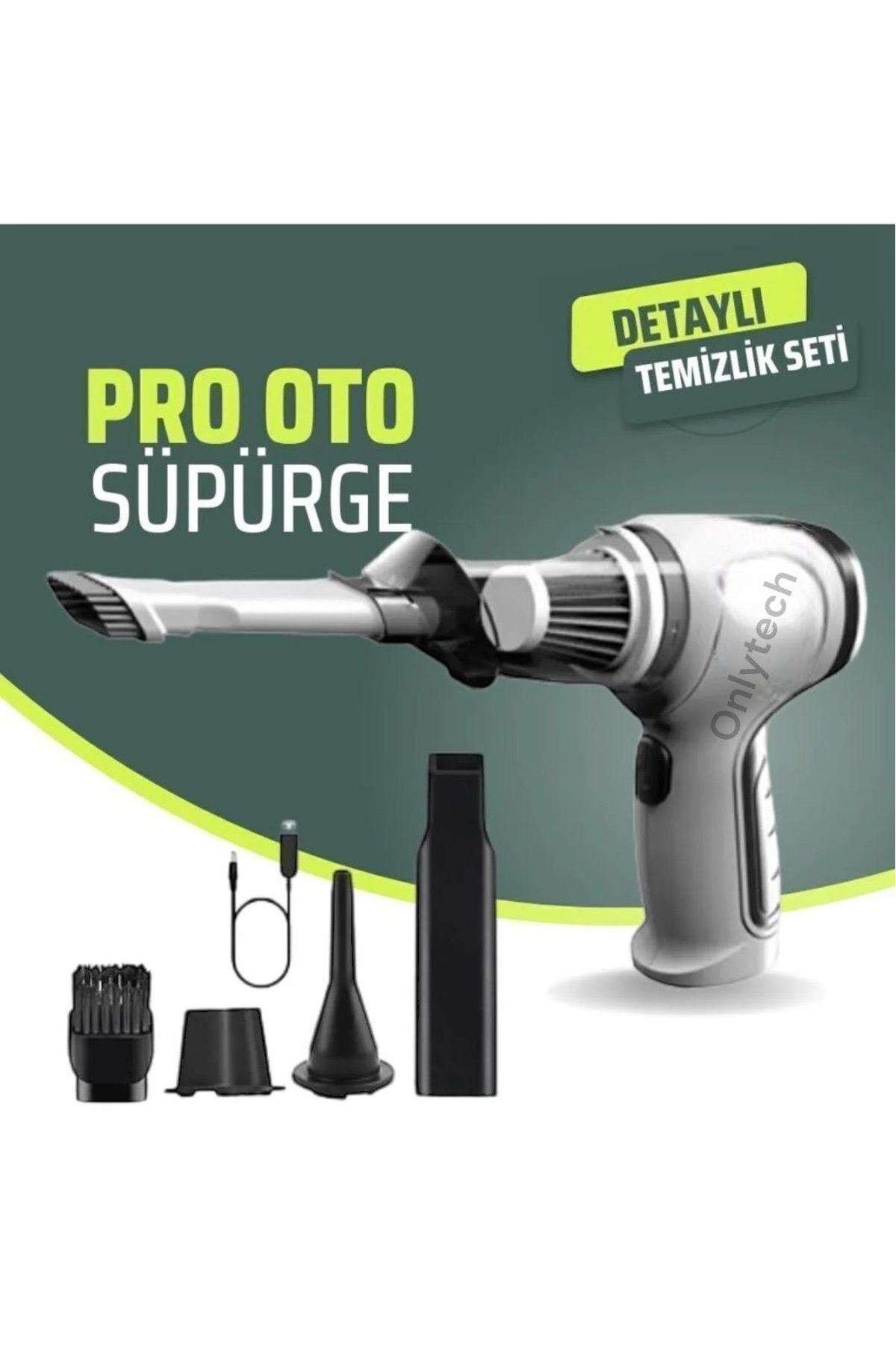 Kaliteli 120w 6000pa Güçlü Emiş Ve Üfleme Özellikli Ev Araç Kablosuz Şarjlı El Süpürgesi