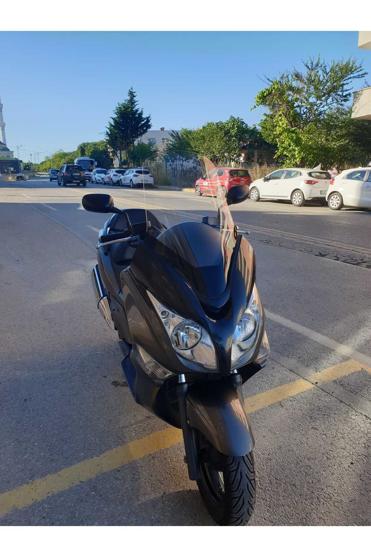 Honda Silverwing SWT 600 Siperlik Ön Cam 2008 2013 Model 70cm Şeffaf Renkli 4mm