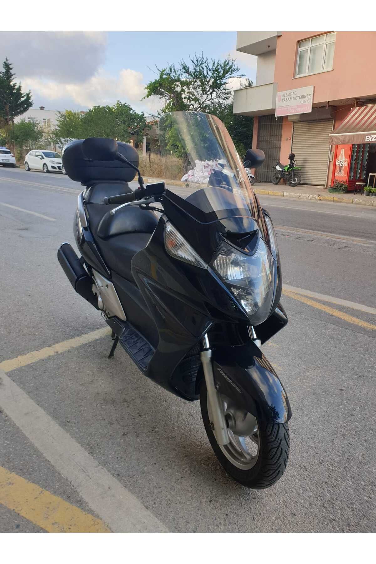Honda Silverwing FJS 600 Siperlik Ön Cam 2004 2009 Model 52cm Şeffaf Renkli 4mm