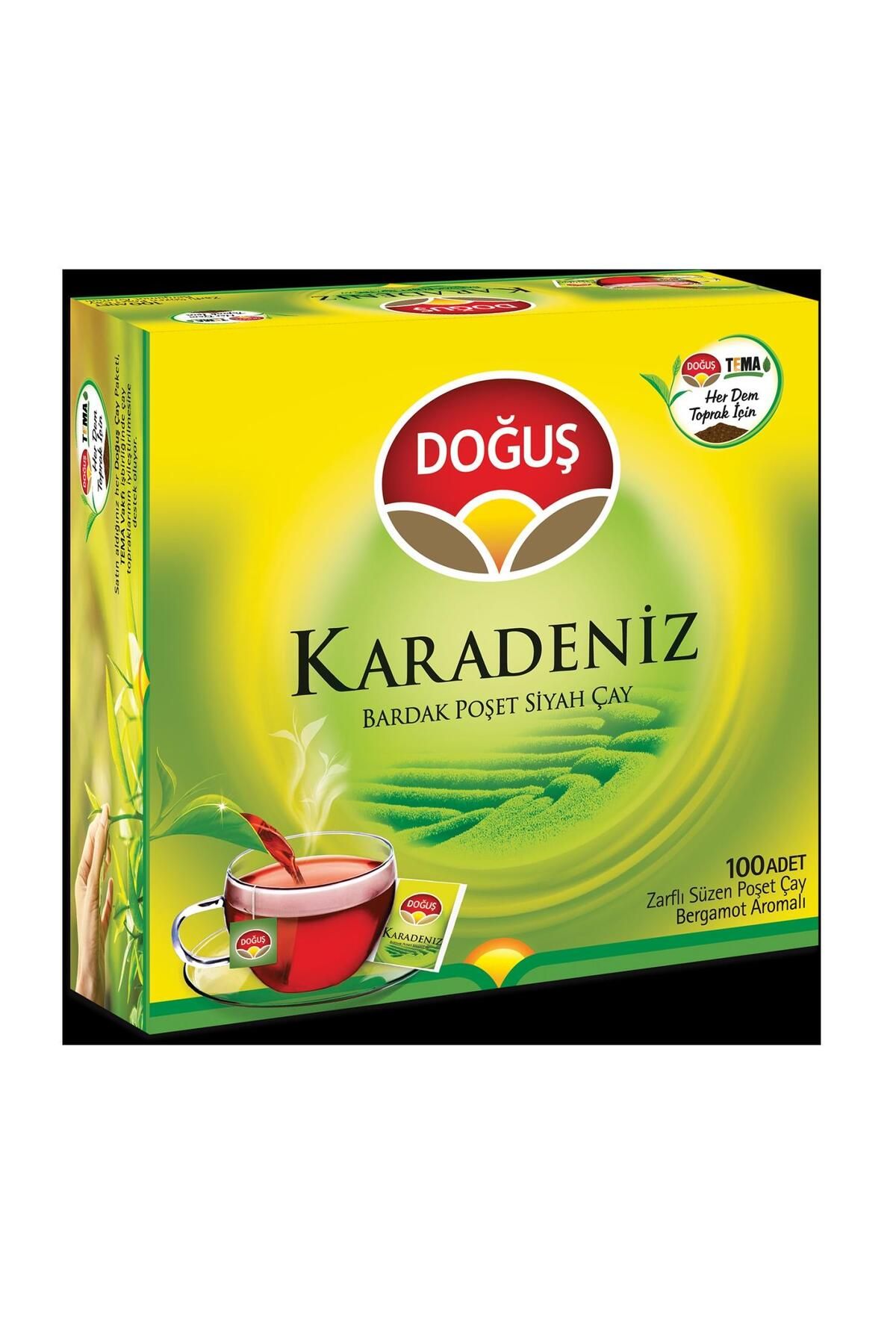 Doğuş Doğuş Karadeniz Bardak Poşet Çay 100 Adet