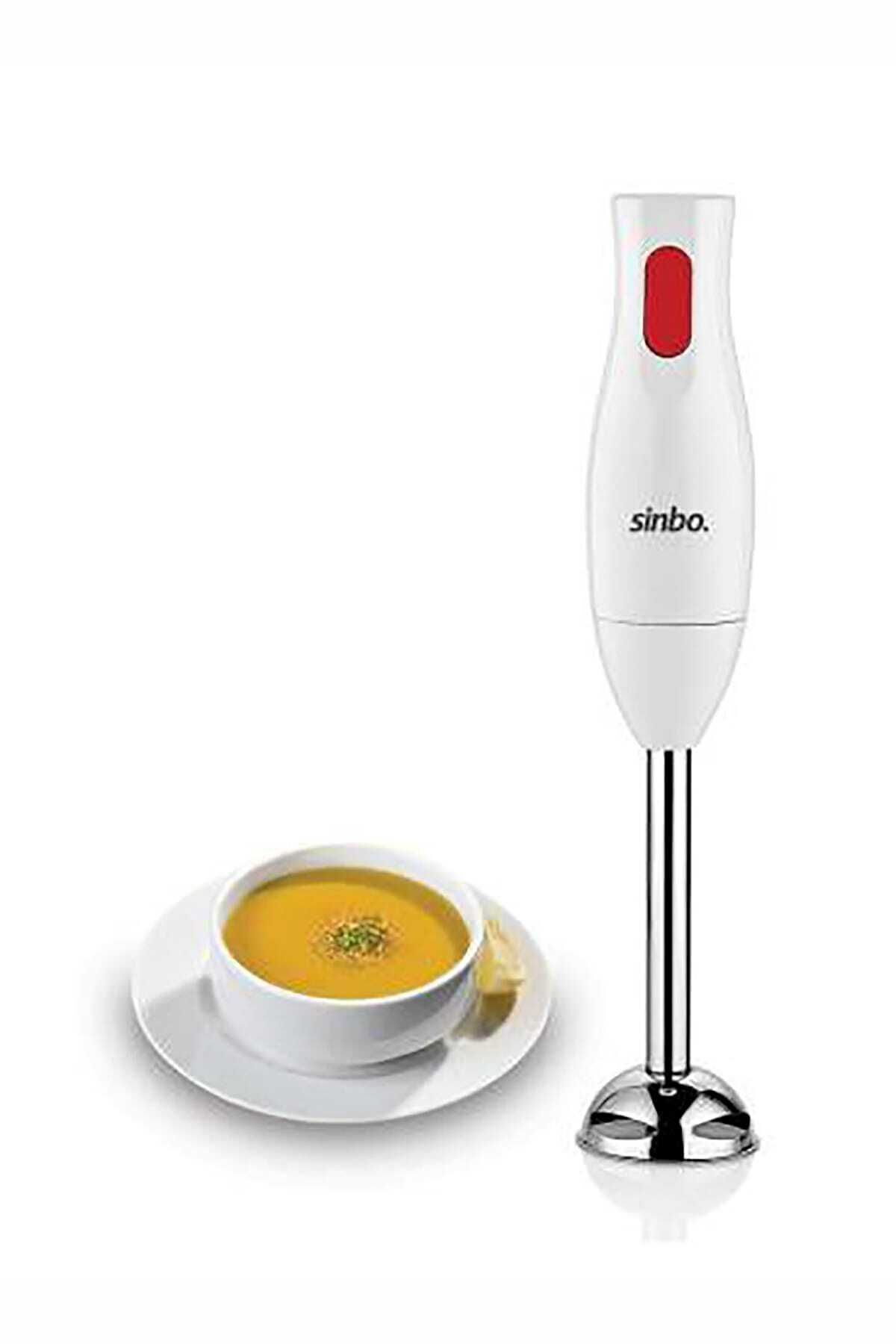 Sinbo SHB-3147 3 Fonksiyonlu El Blender Seti - Beyaz / 400 Watt-6