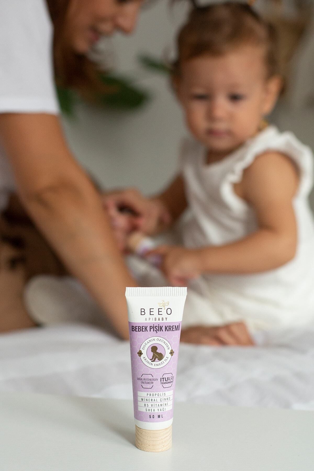 BEE'O Apibaby Propolisli Pişik Önleyici Krem fotoğrafı 3 (önizleme)