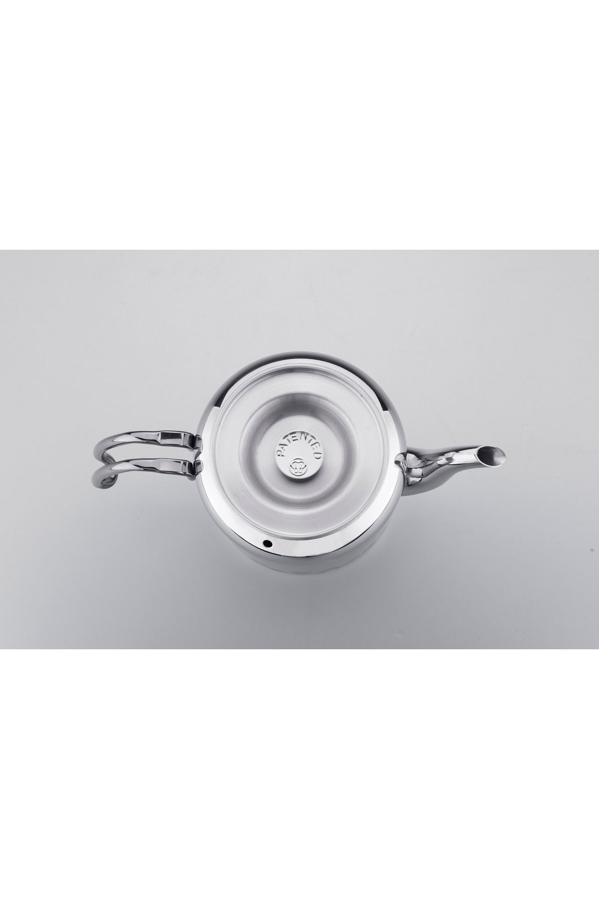 KORKMAZ-Erna Stainless Steel Teapot Set With A Distinctive Design, Capacity Of 1.2 Liters. / 2.2 Liters. 4