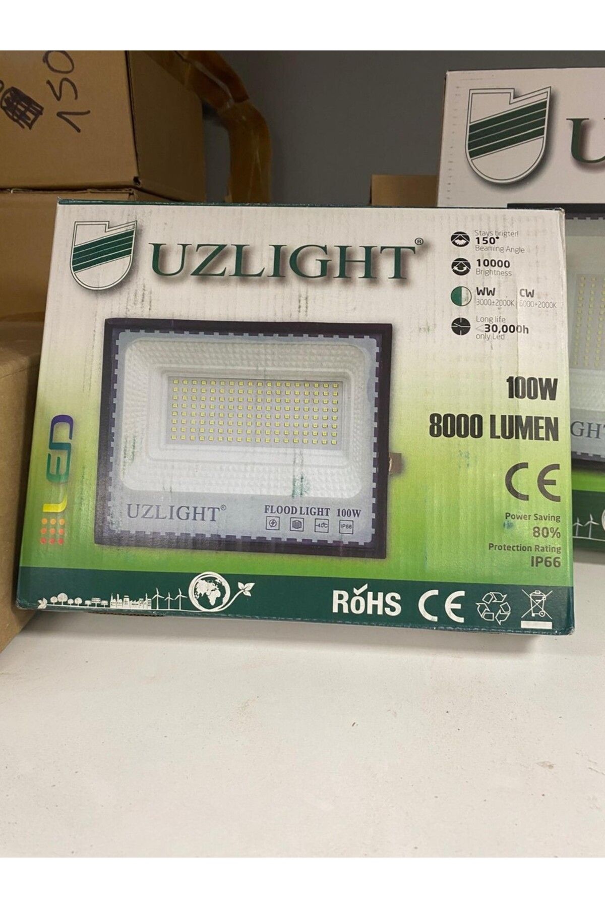 Uzlight Slm 100W 6500K LED Projektör