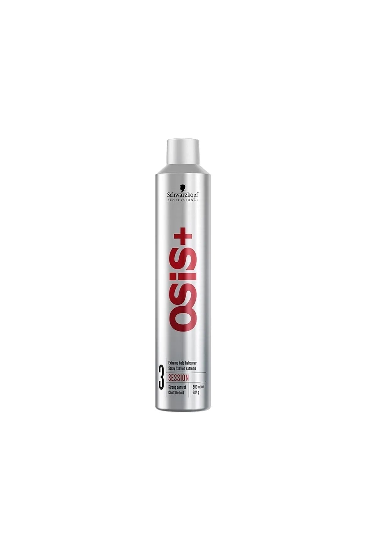 Schwarzkopf Osis Session Ekstra Güçlü Tutucu Sprey 500 Ml - Neme, Isıya Ve Rüzgara Karşı Kalıcı Koruma Cyt545487