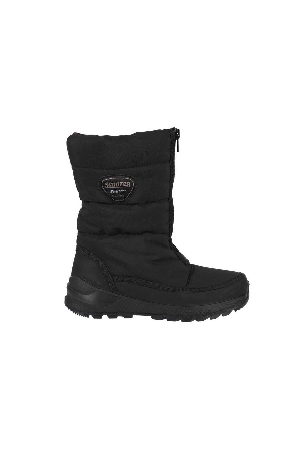 اسکوتر 7447 Ts Unisex Kids Snow Boots ضد آب مشکی