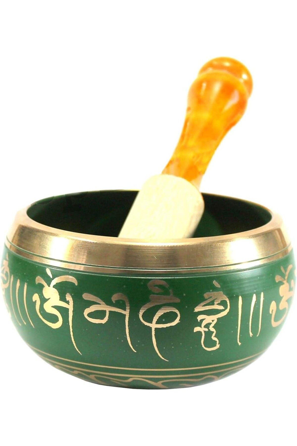 ESPLANADE-Tibetan Buddhist Singing Bowl and Mallet, Om Bowl for Meditation and Music Therapy 1