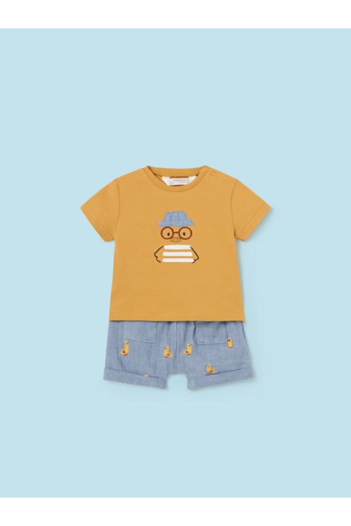 MAYORAL-Baby Boy Shorts and T-Shirt Set - 1208 3