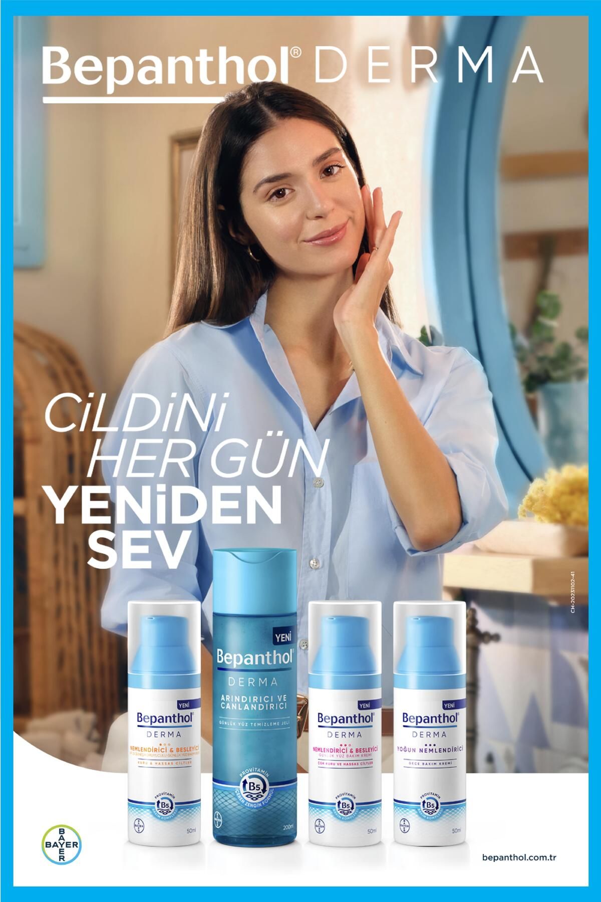 Bepanthol Derma Nemlendirici & Besleyici Günlük Yüz Bakım Kremi 50ml-3