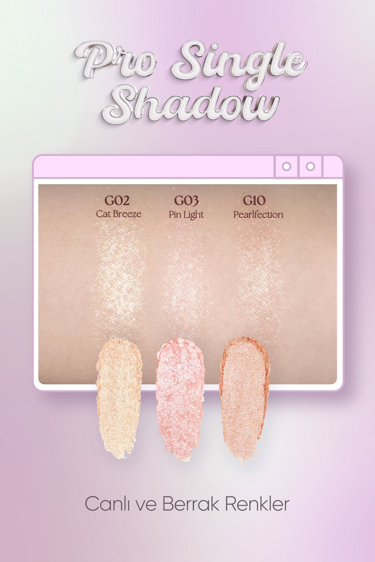 CLIO-Single Headlight with Pearl Luminous Creamy Texture Clio Pro Single Shadow (23Fw) (G10 Pearfection) 5