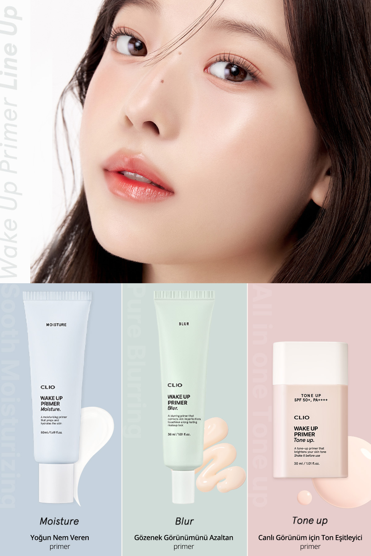 CLIO-Makeup Base Clio Wake up Primer Blur That Provides a Long Smooth and Matte Look 5