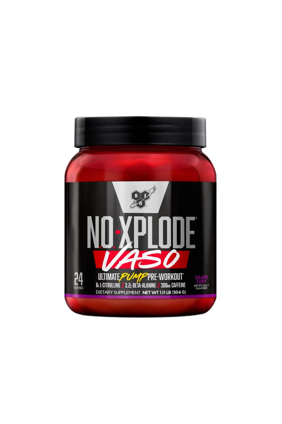 BSN-No-xplode Vaso Pump, Grape Fury, 1.11 lb 1