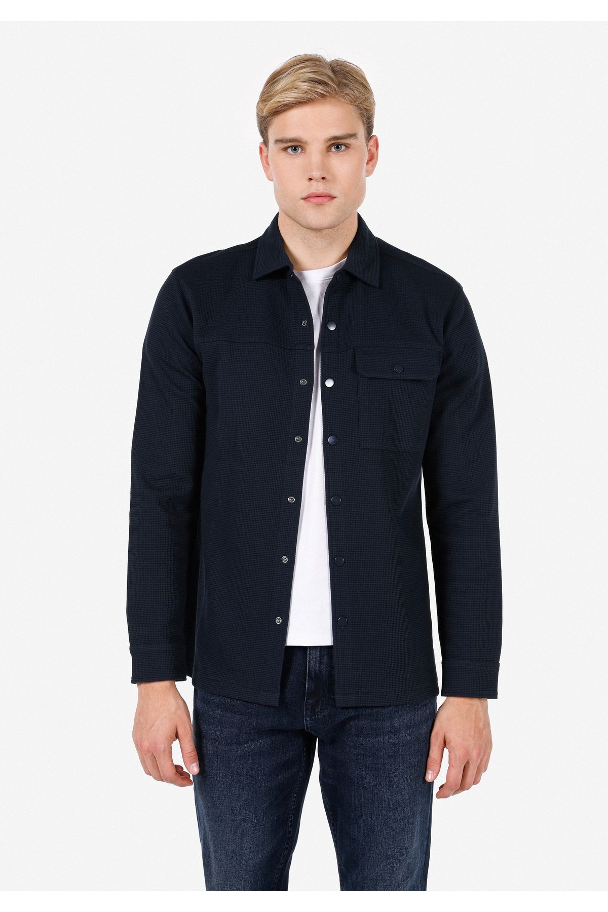 Colin's-Navy Blue Men's Jacket 1