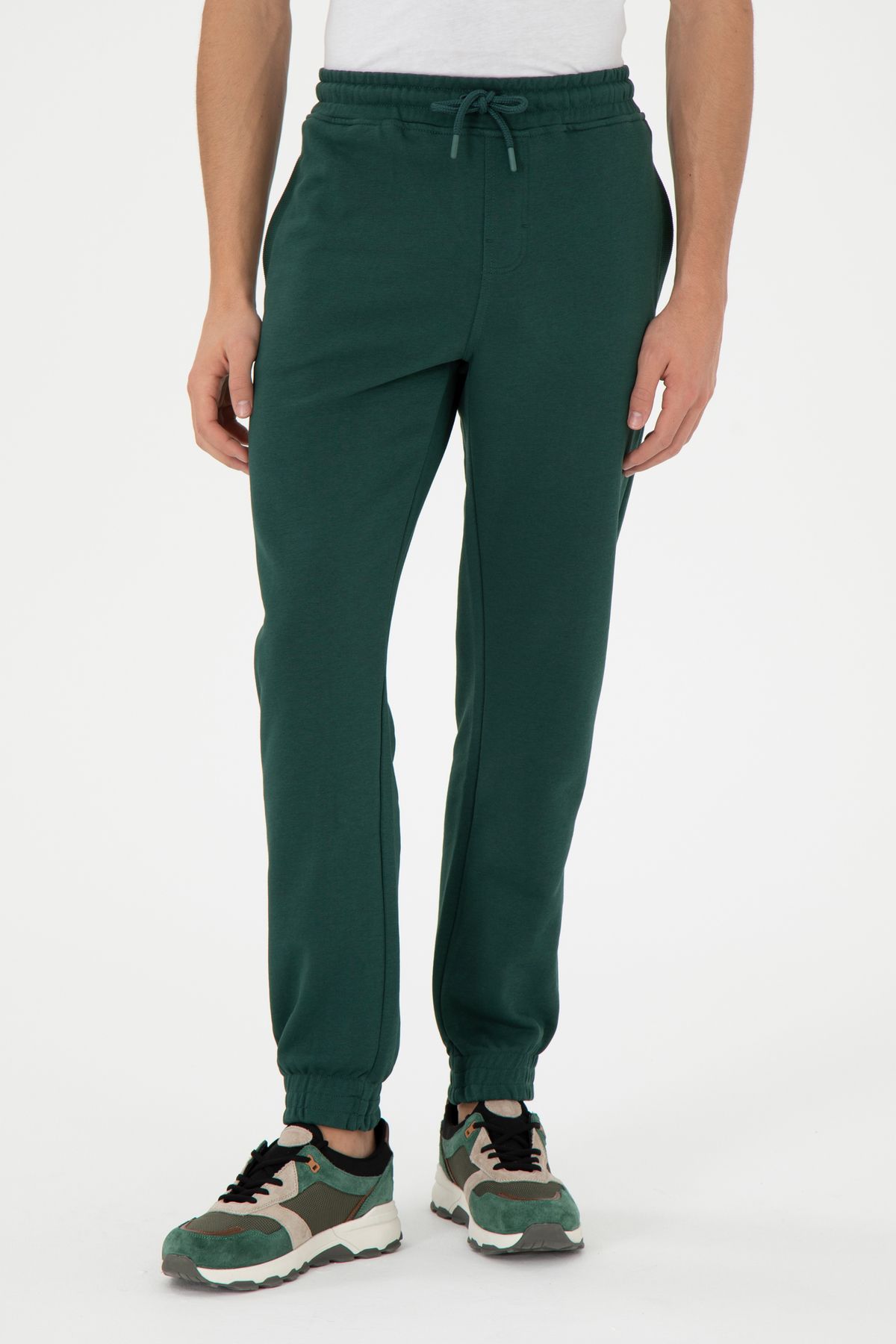 U.S. Polo Assn.-Men's Dark Green Sweatpants 50293399 -Vr079 2