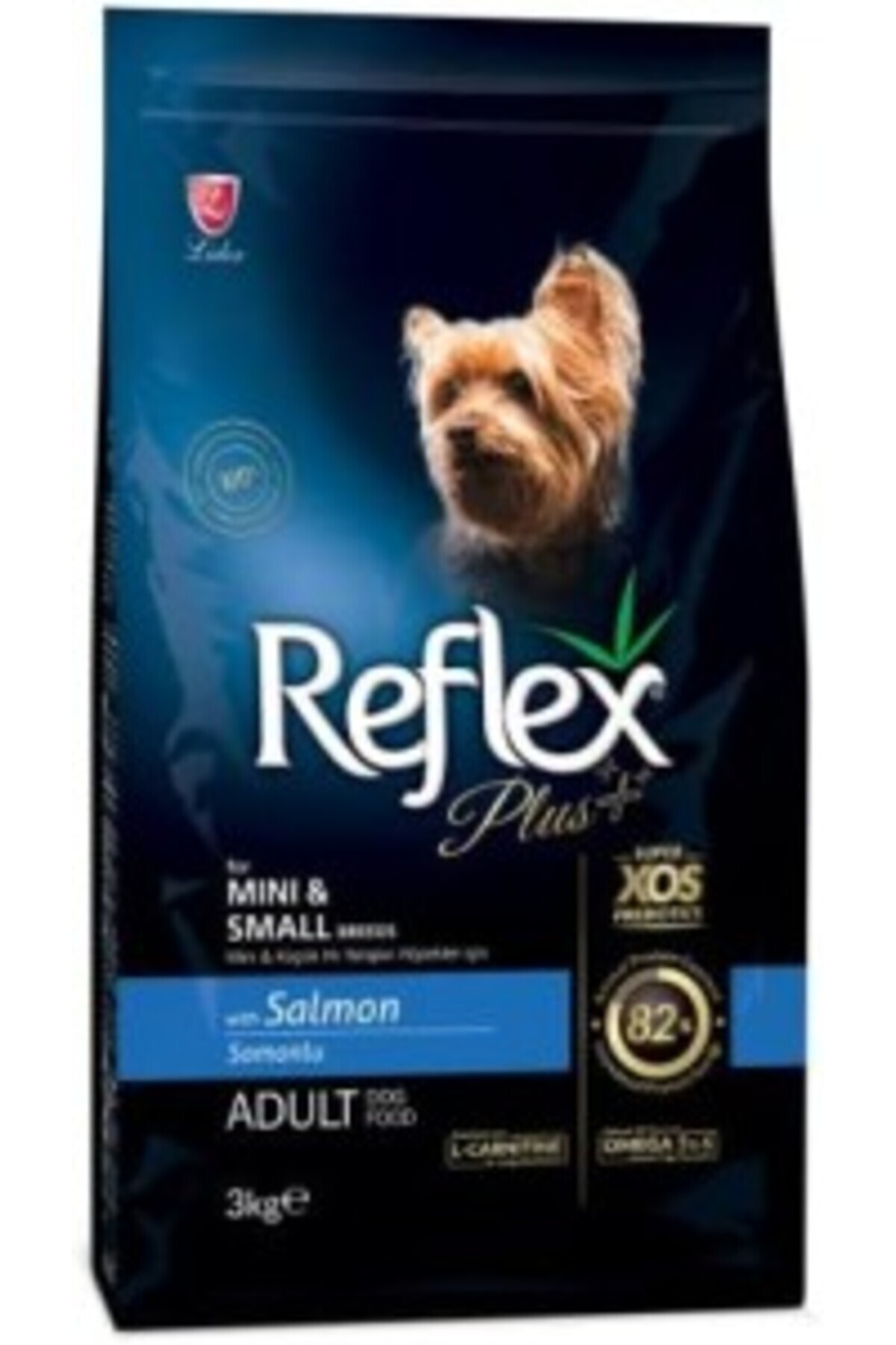 Reflex Plus Somonlu Küçük Irk Yetişkin Köpek Maması 3 kg