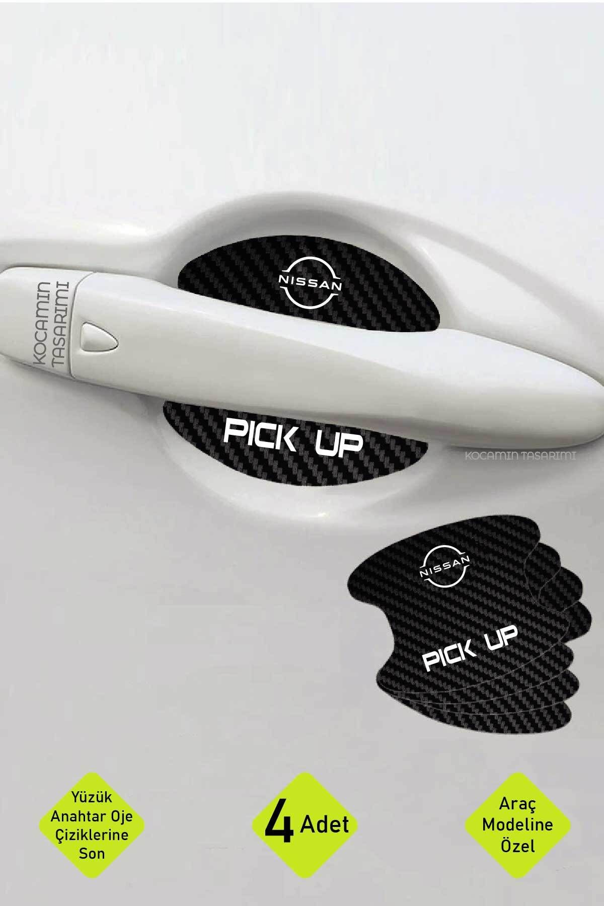 Kocamın Tasarımı-Carbon Pattern Anti-Scratch and Foil Guard Set for Nissan Pick up - Stylish Design 1