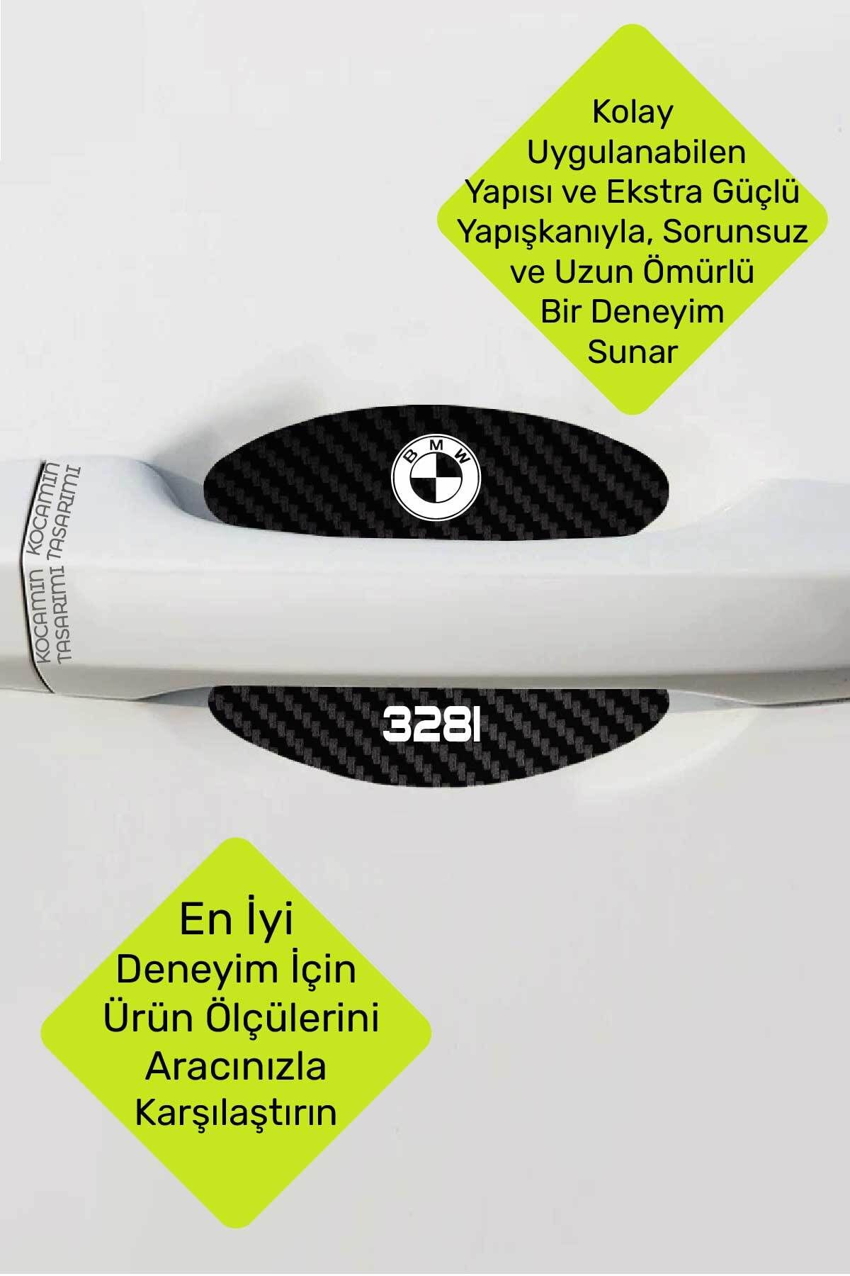 Kocamın Tasarımı-حفرة باب BMW 328i ومضادة للخدش - مجموعة حماية من الرقائق المعدنية 5