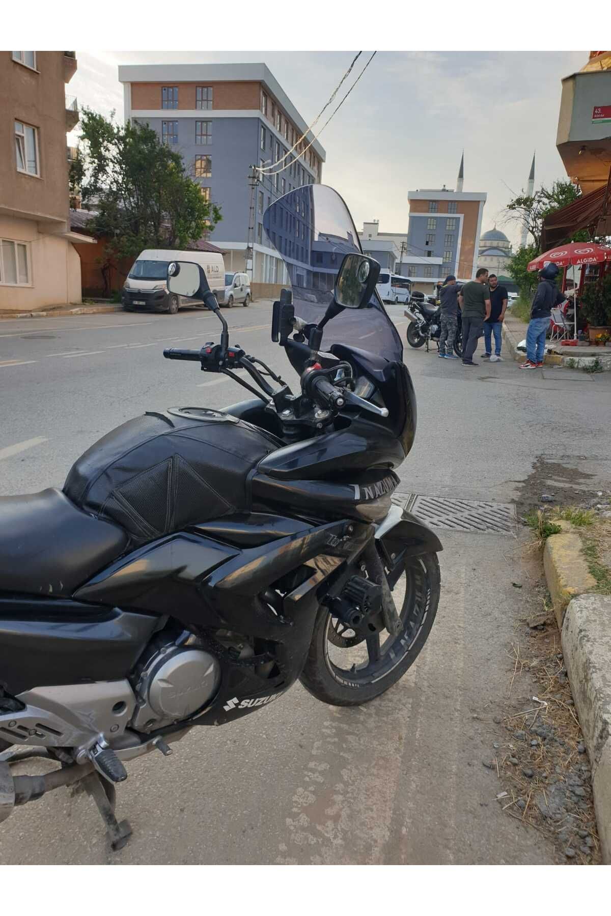 Suzuki İnazuma GW 250F Siperlik Ön Cam 2012-2017 Model 50cm Füme Renkli 4mm