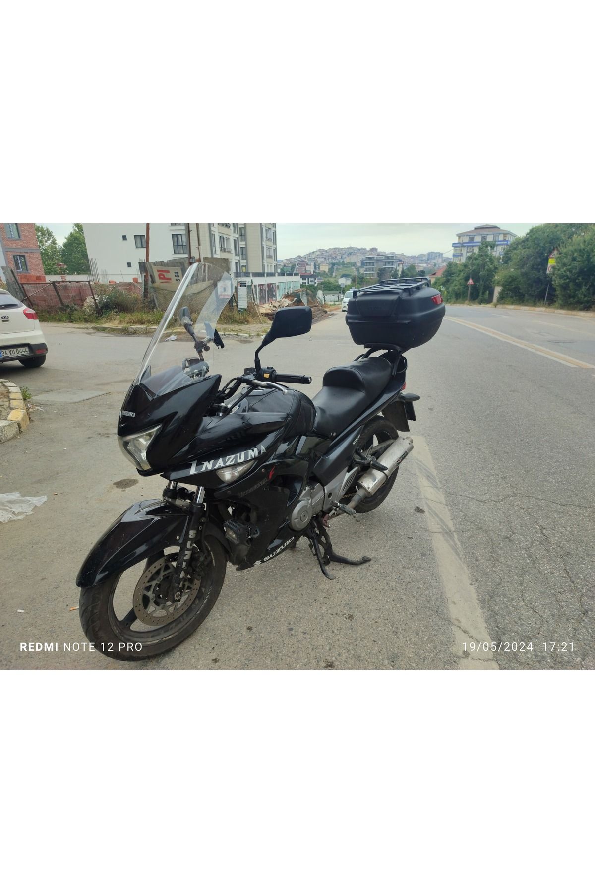 Suzuki İnazuma GW 250F Siperlik Ön Cam 2012-2017 Model 50cm Şeffaf Renkli 4mm
