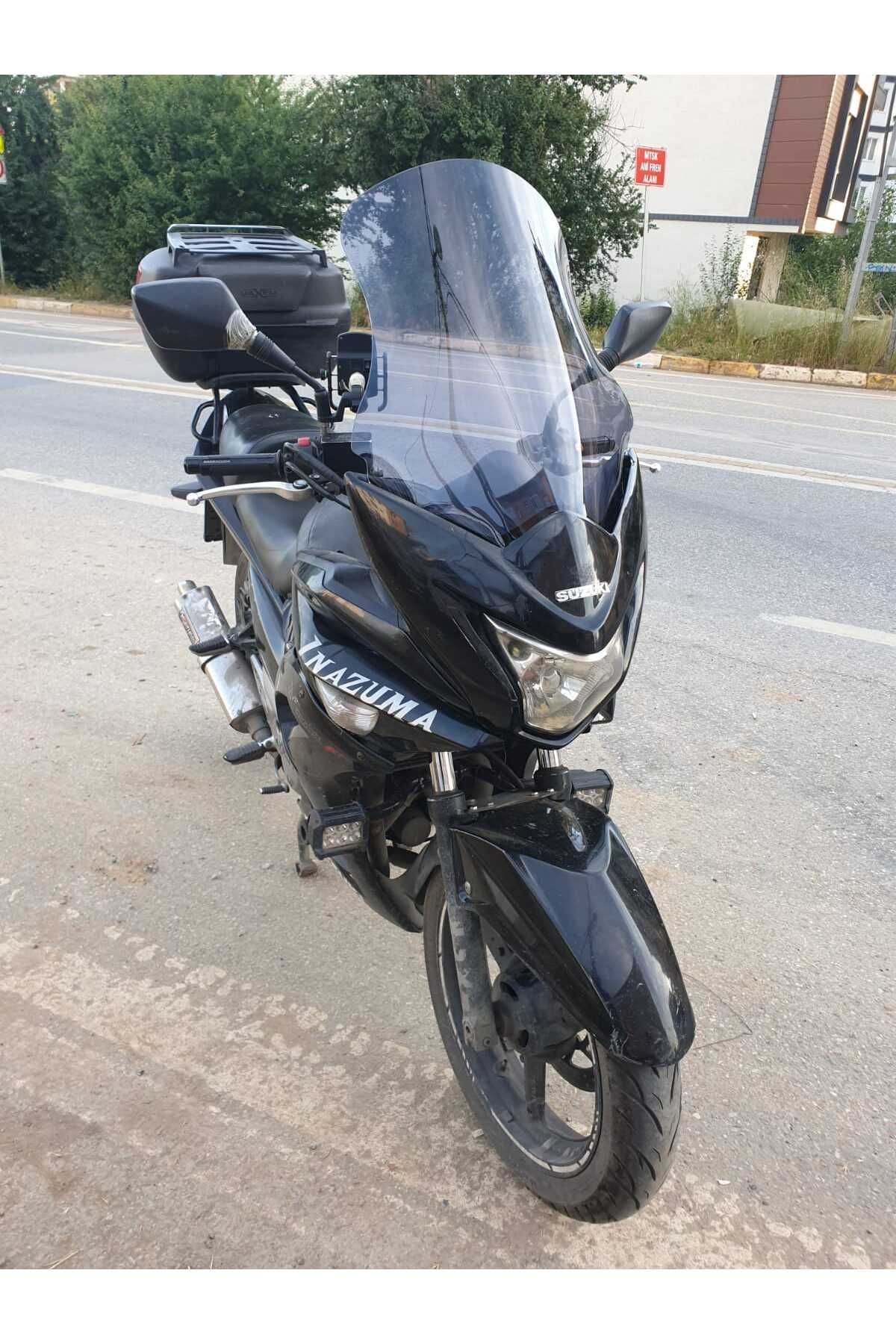 Suzuki İnazuma GW 250F Siperlik Ön Cam 2012-2017 Model 50cm Füme Renkli 4mm