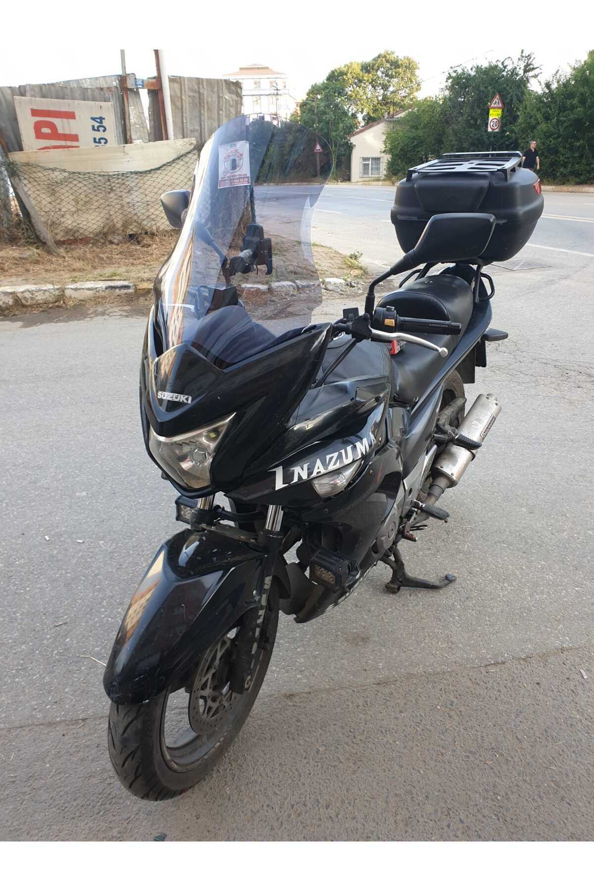 Suzuki İnazuma GW 250F Siperlik Ön Cam 2012-2017 Model 50cm Füme Renkli 4mm