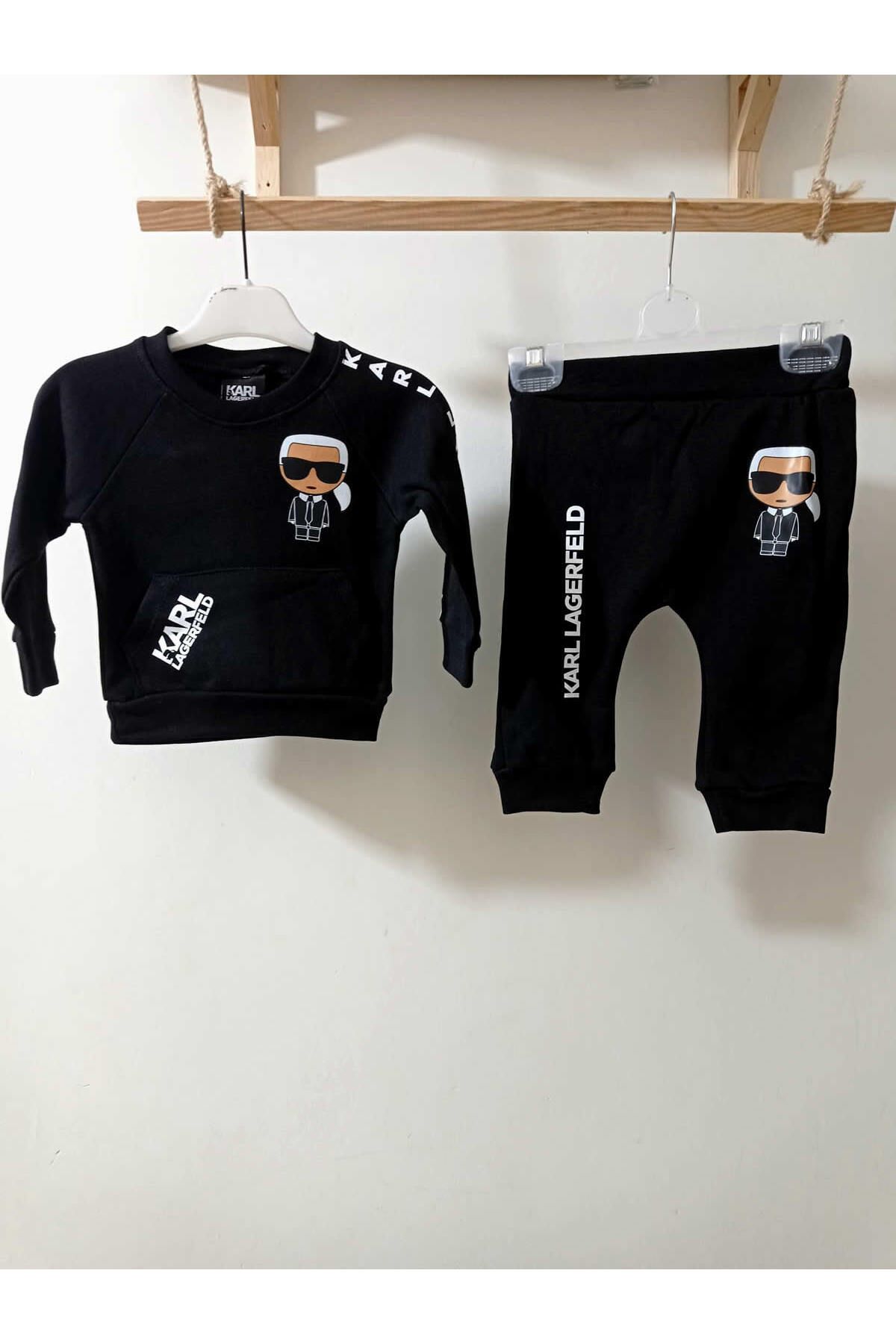 krm kerem bebe-Printed Baby Boy Suit 1