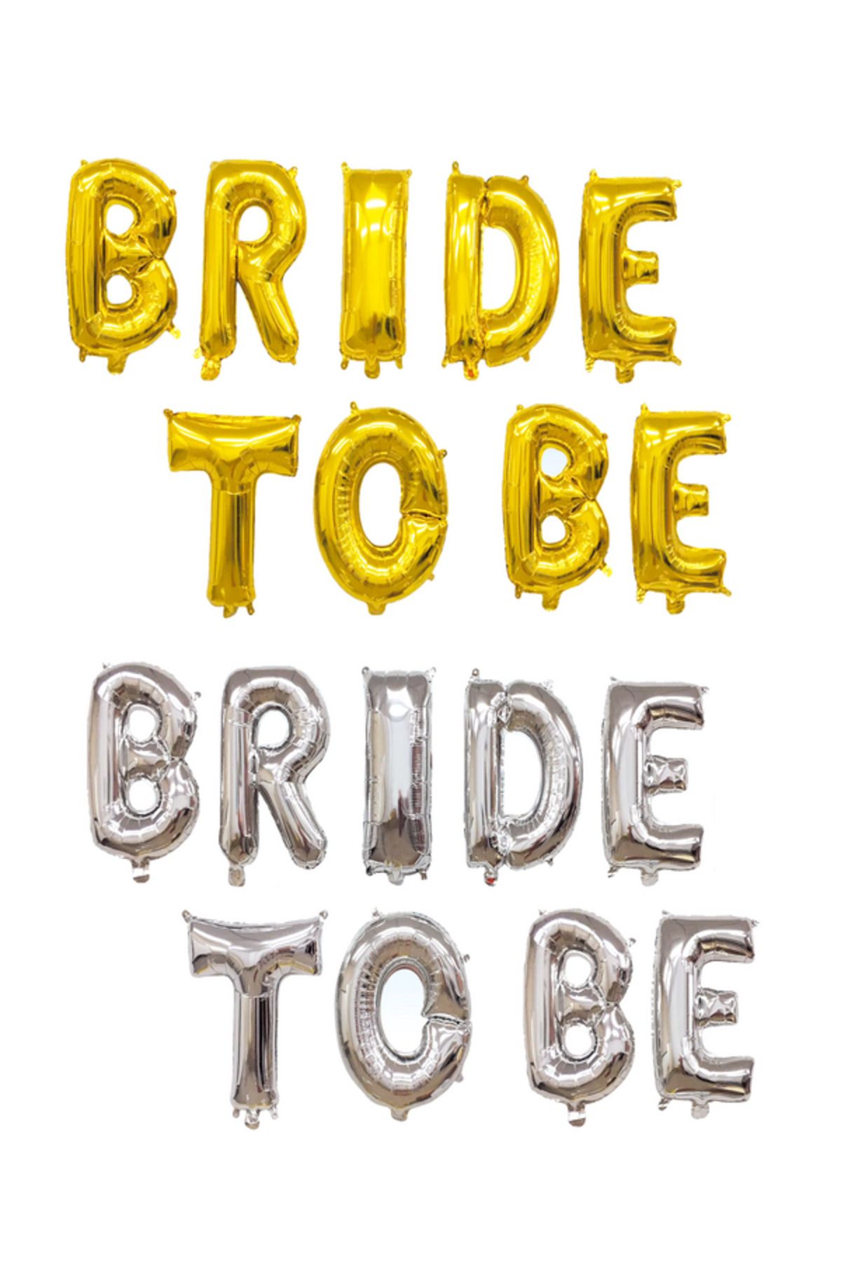 Mani Doro-Bride to Be Foil Letter Balloon 1