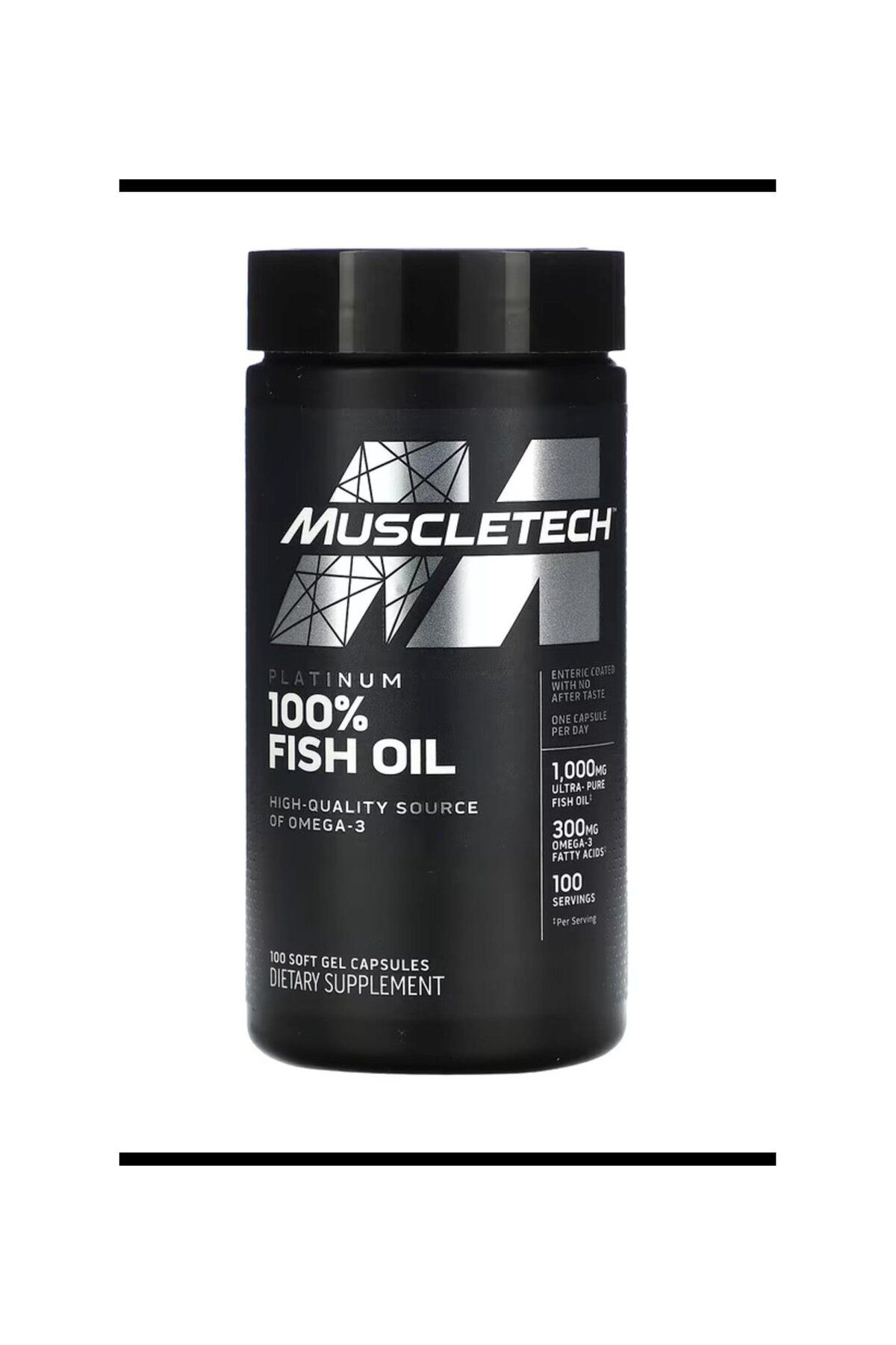 MUSCLETECH Platinum %100 Omega 3 100 Jel Kapsül